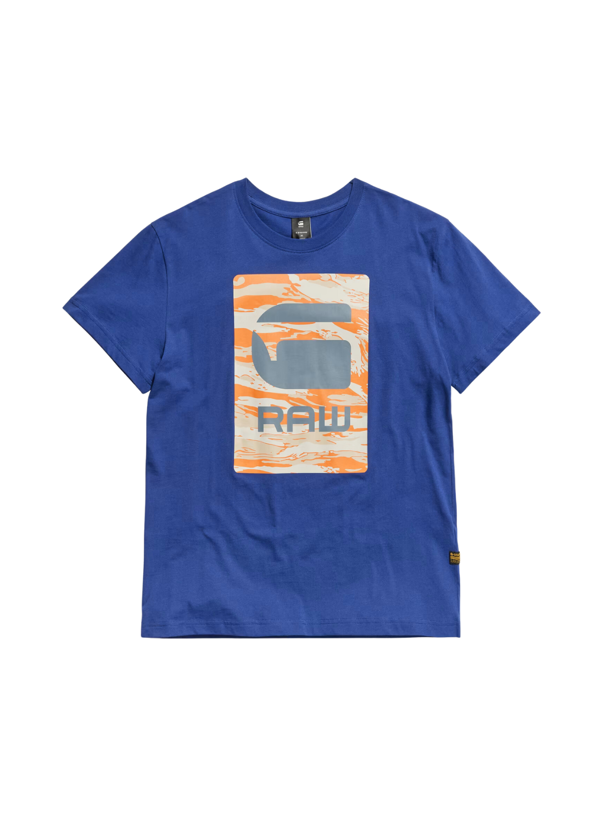 G-Star T-Shirt - Camo Box Graphic - Ballpen Blue - D25019