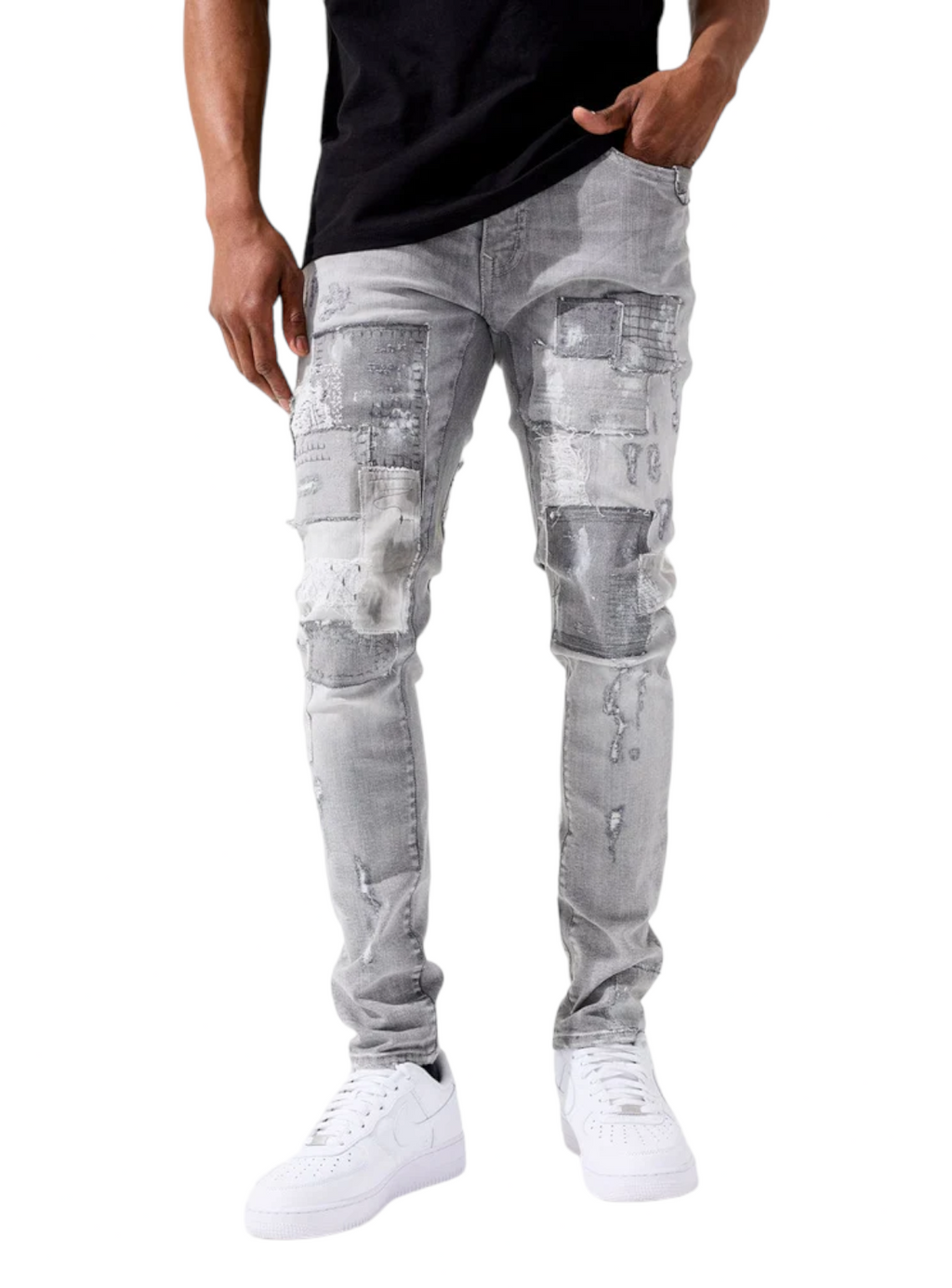Jordan Craig Jeans - Dreamweaver - Arctic Grey - JS1103