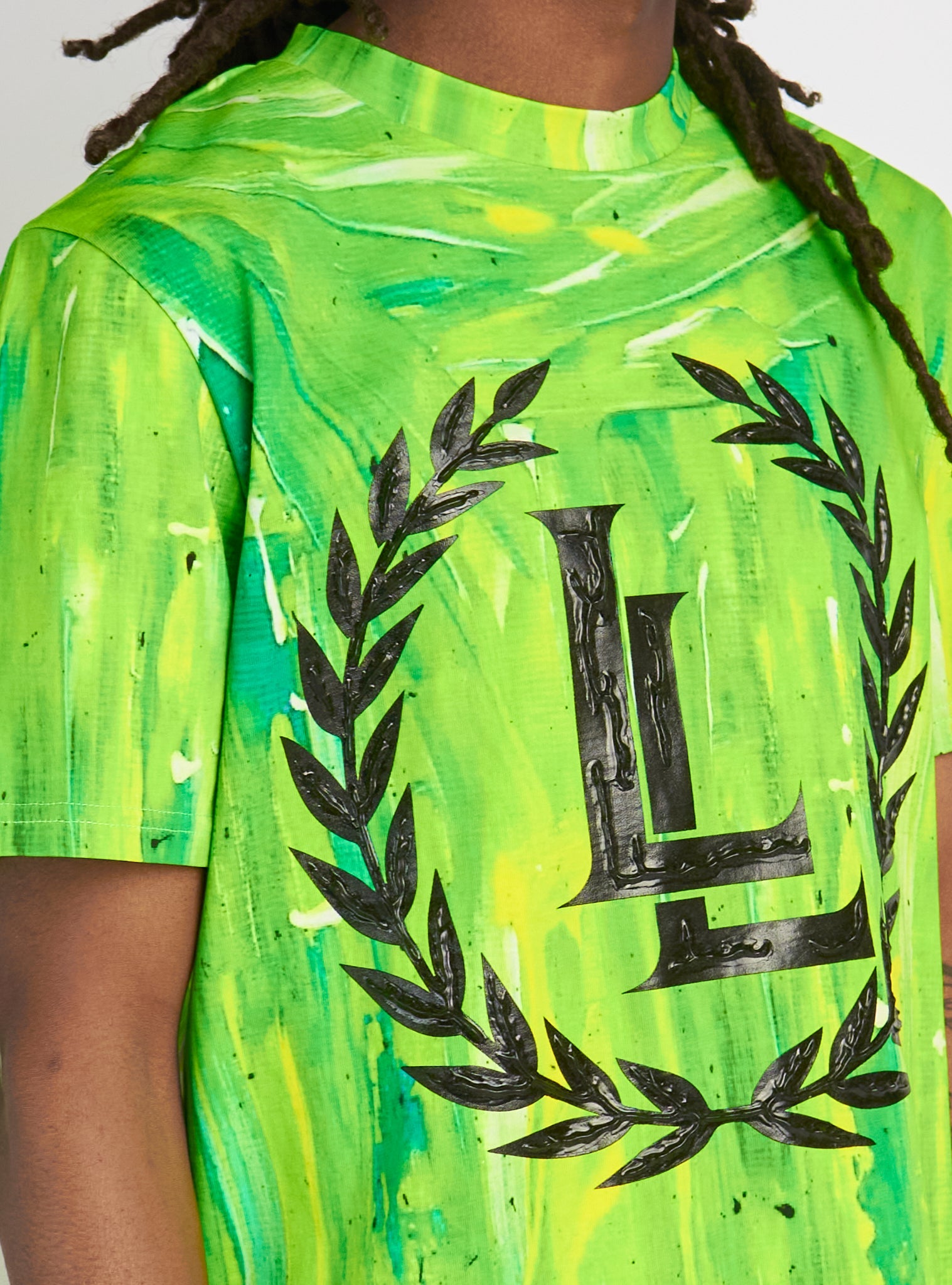 LNL T-Shirt - Page  - Green Paint - 102