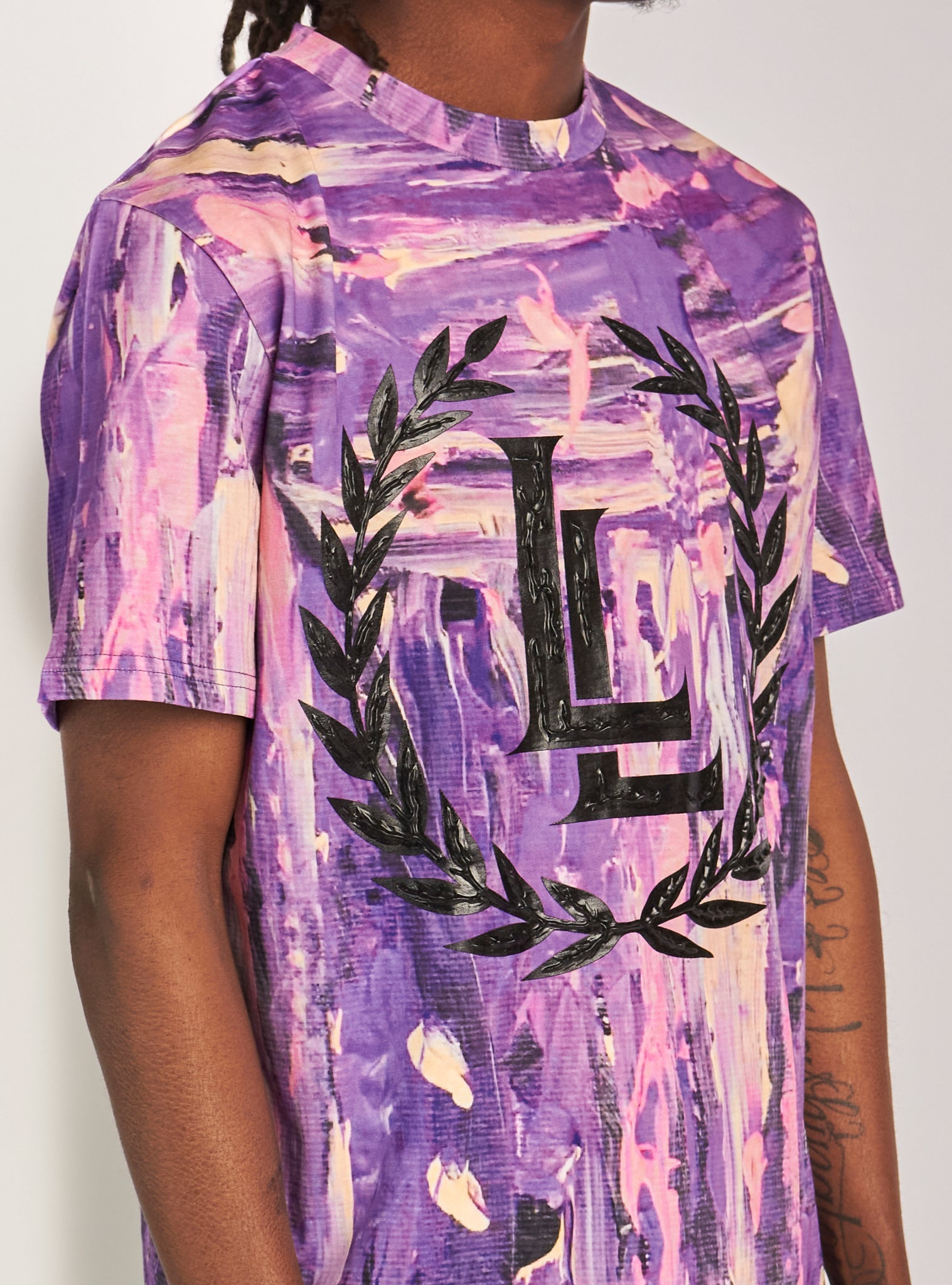 LNL T-Shirt - Page  - Purple Paint - 101