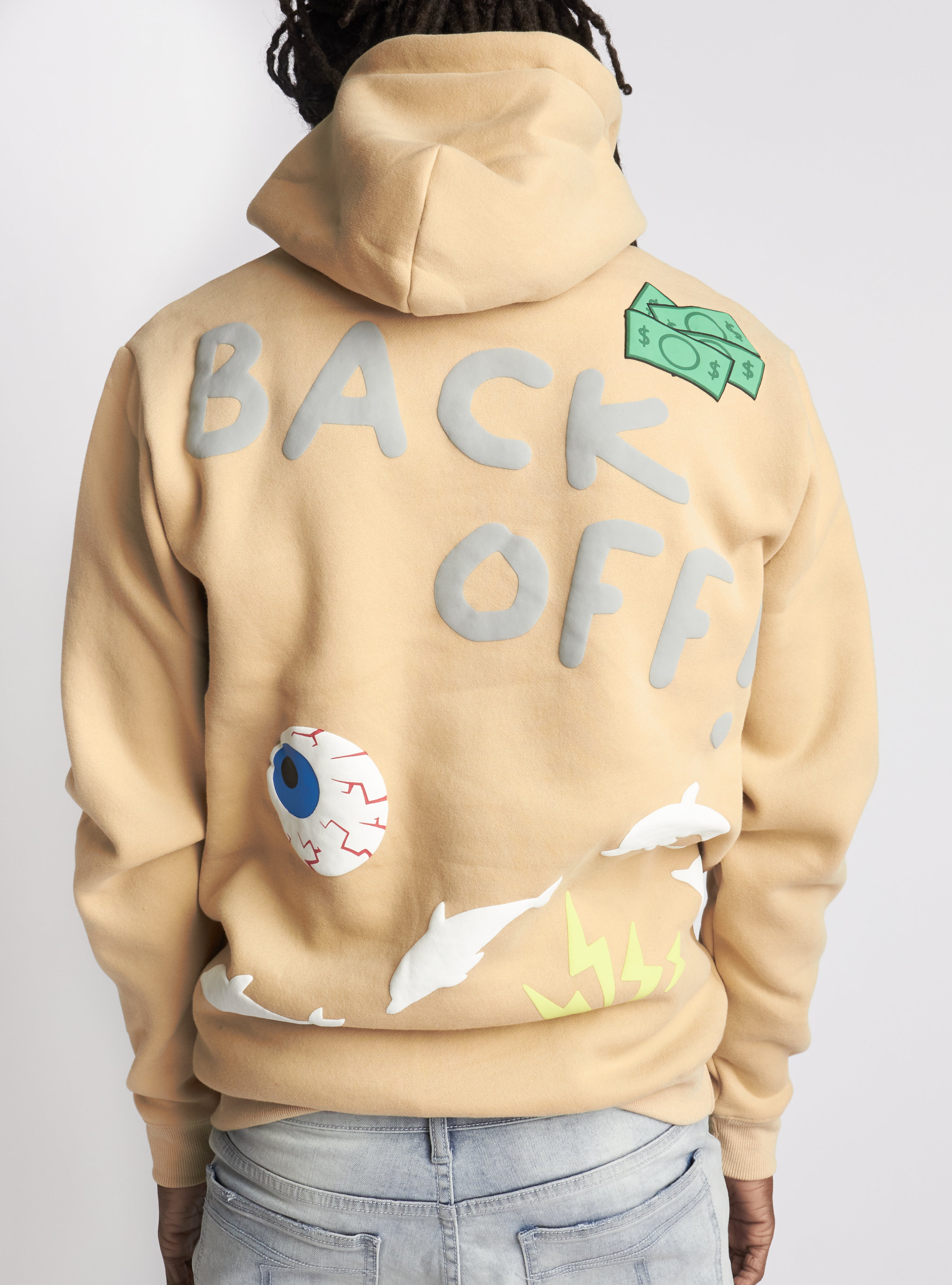 Politics Hoodie - Holman - Tan Multi - 303