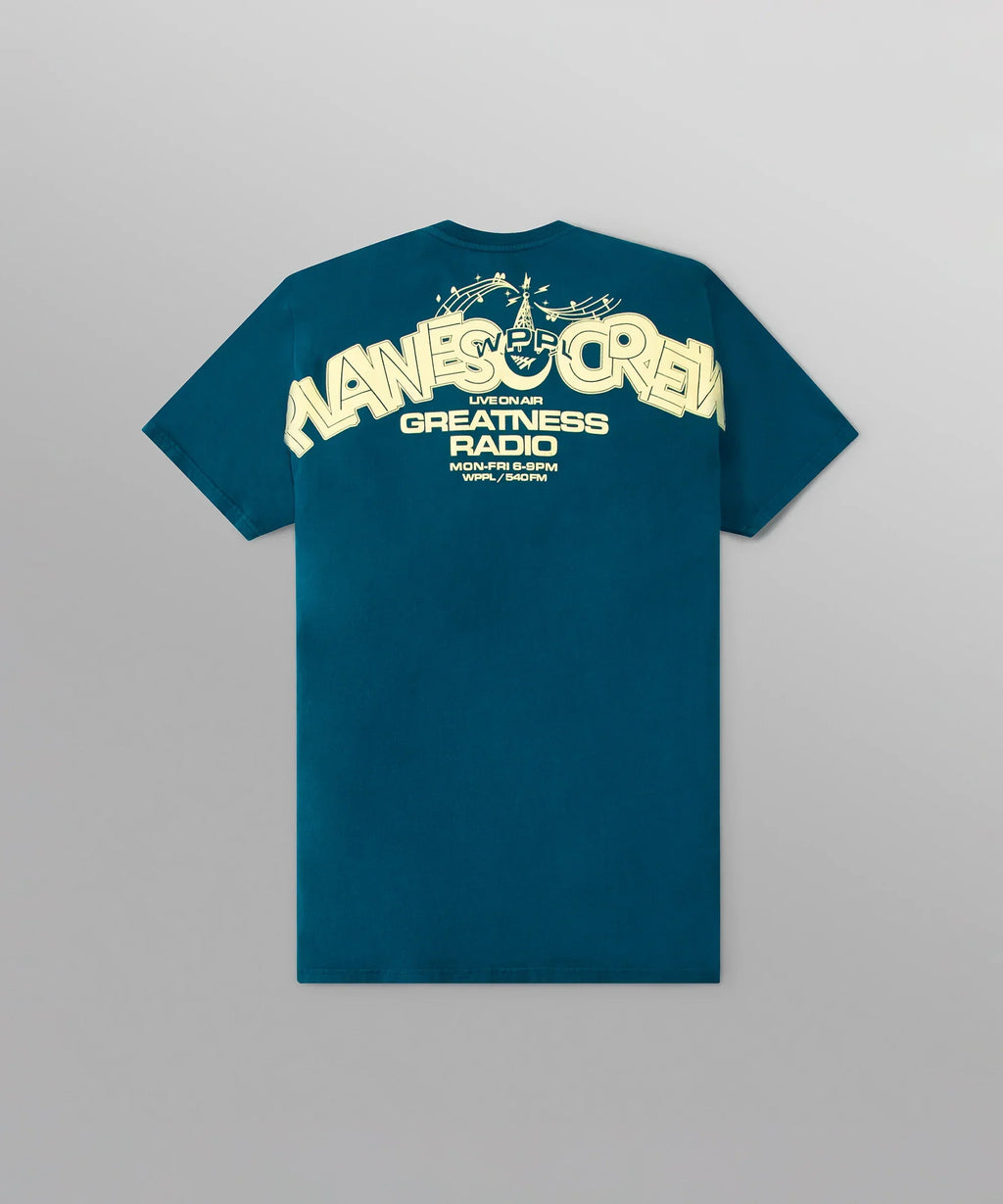 Paper Plane T-Shirt - Deep Lagoon - 200221