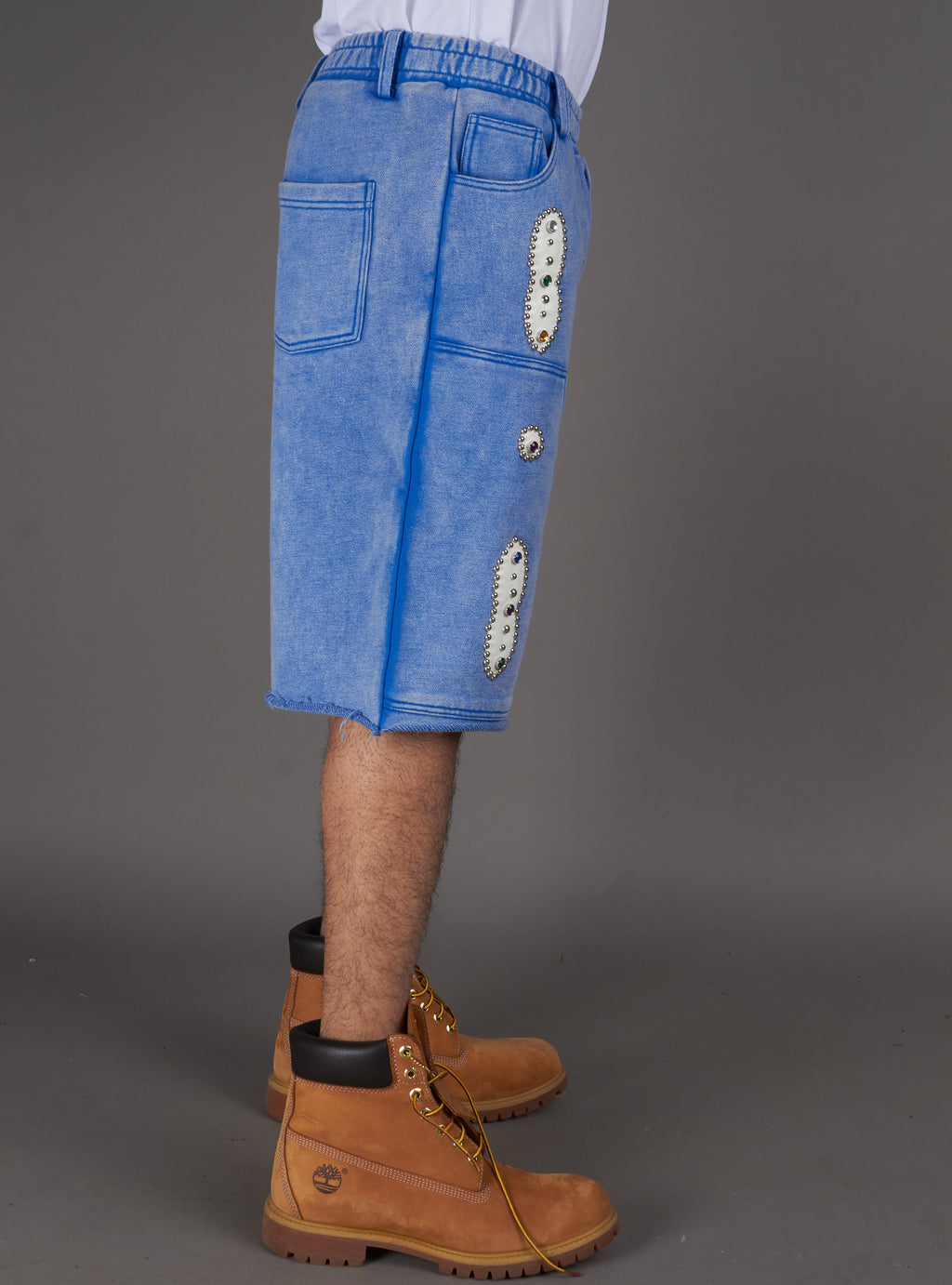Politics Shorts - Keran - Washed Blue - 642