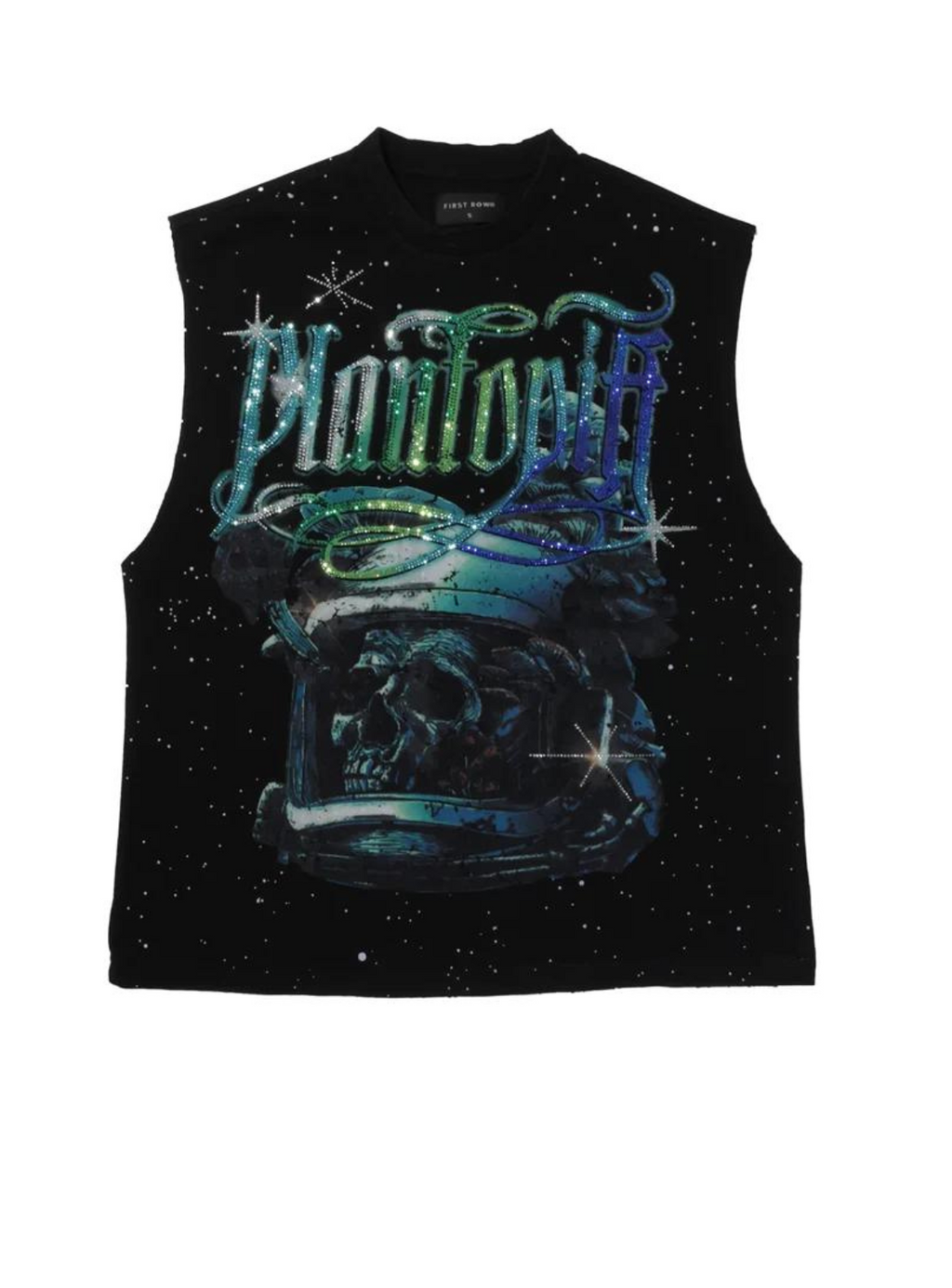 First Row Short Set - Plantopia Cosmos - Black