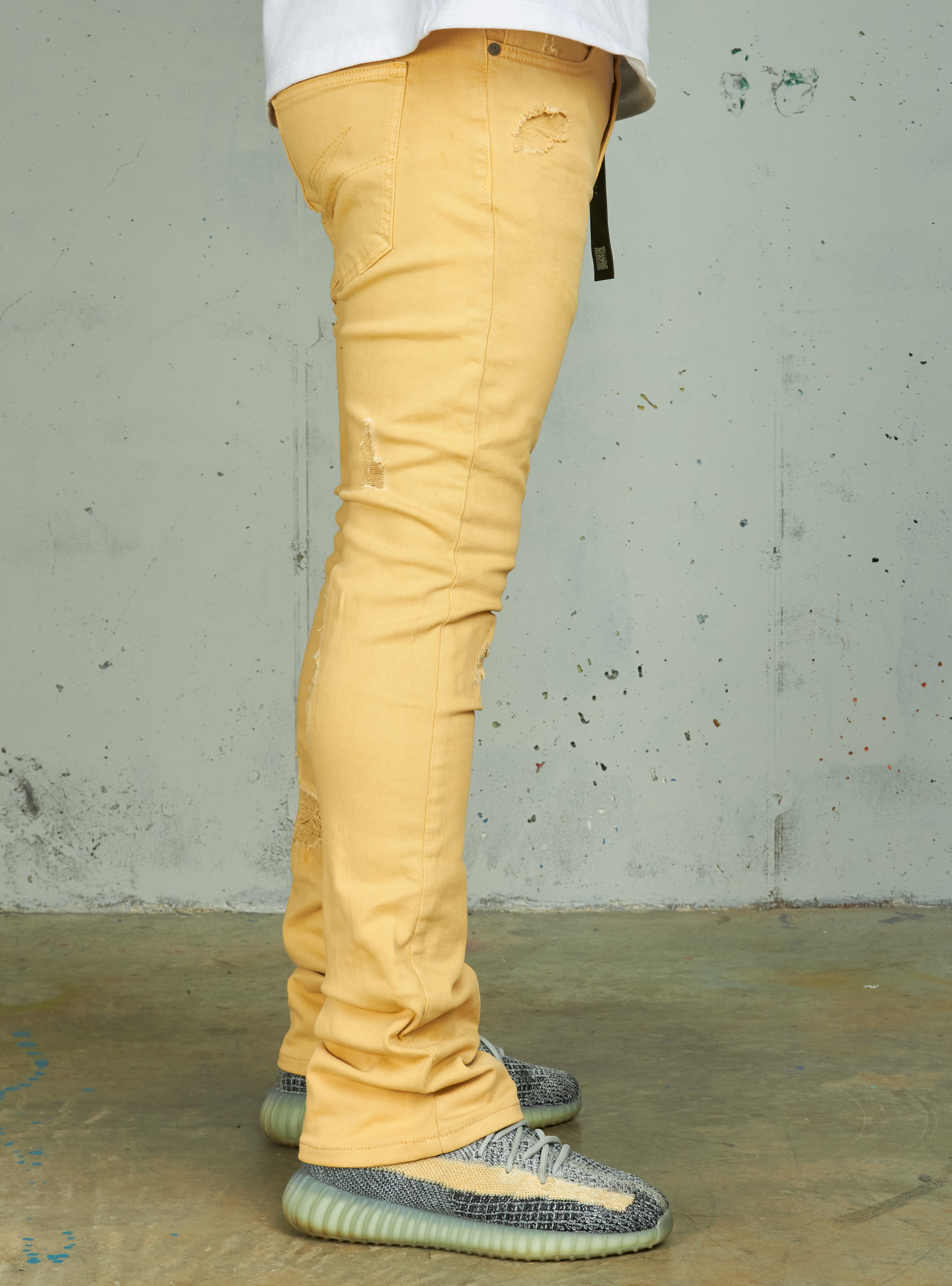 Politics Jeans - Scott Skinny Stacked - Khaki - C502