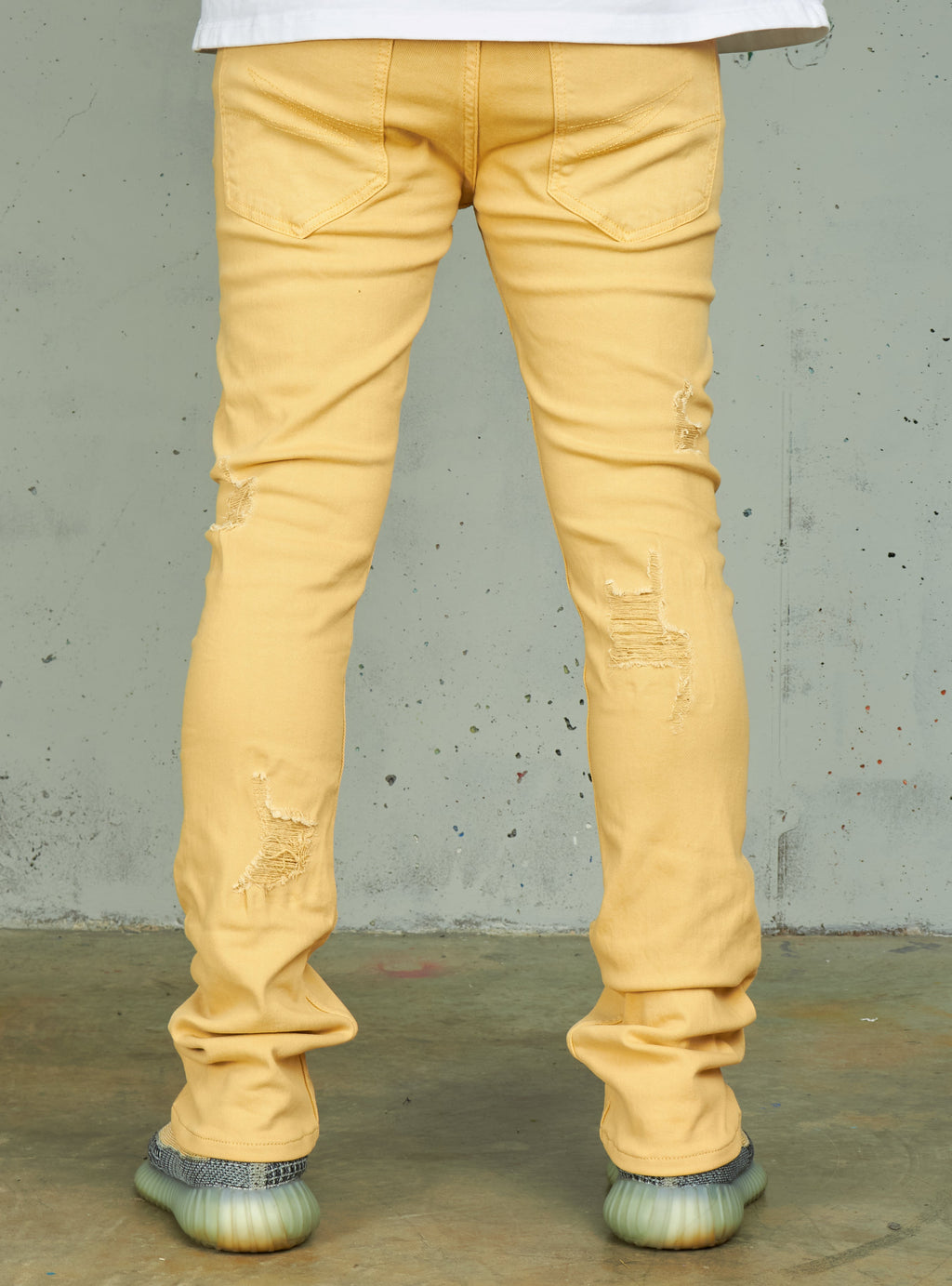 Politics Jeans - Scott Skinny Stacked - Khaki - C502