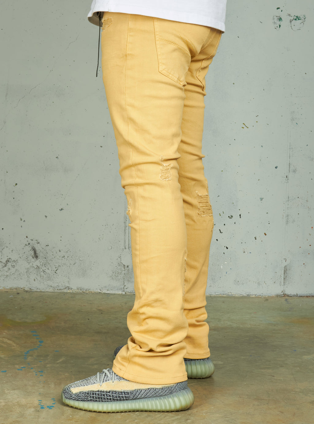Politics Jeans - Scott Skinny Stacked - Khaki - C502