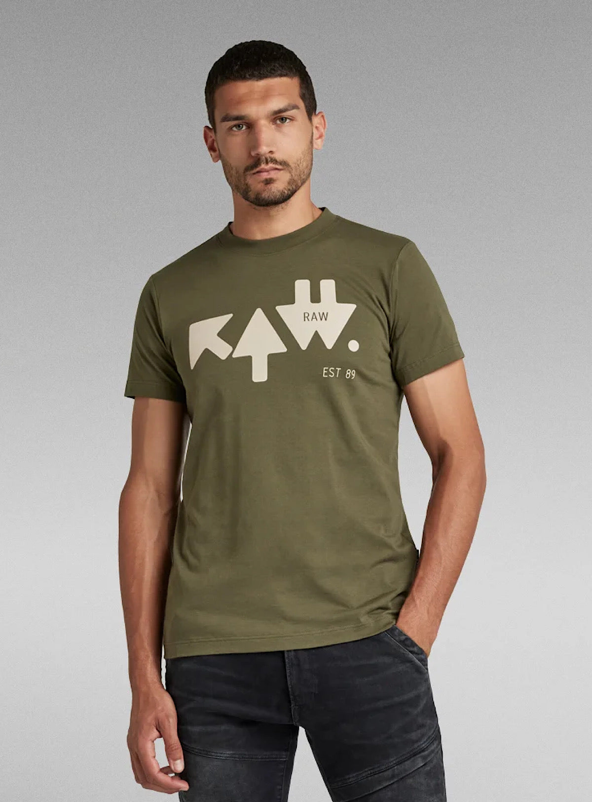 G-Star T-Shirt - Shadow Olive - D21182-336-B230