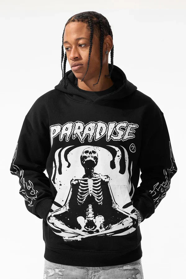Jordan Craig Hoodie - Reincarnation - Black And White - 8629HC
