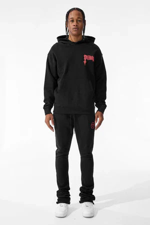 Jordan Craig Sweatpants - Stacked Afterlife - Noir - 8631L