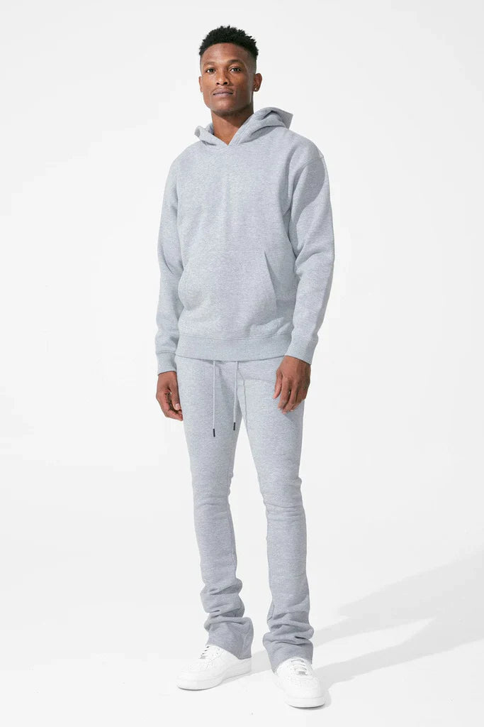 Jordan Craig Sweatsuit - Uptown Stacked - Heather Grey - 8821H