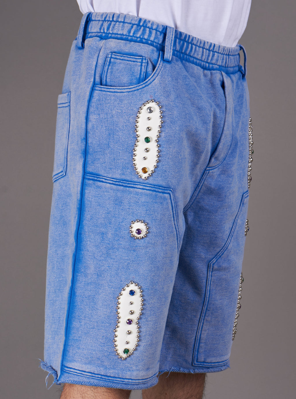 Politics Shorts - Keran - Washed Blue - 642