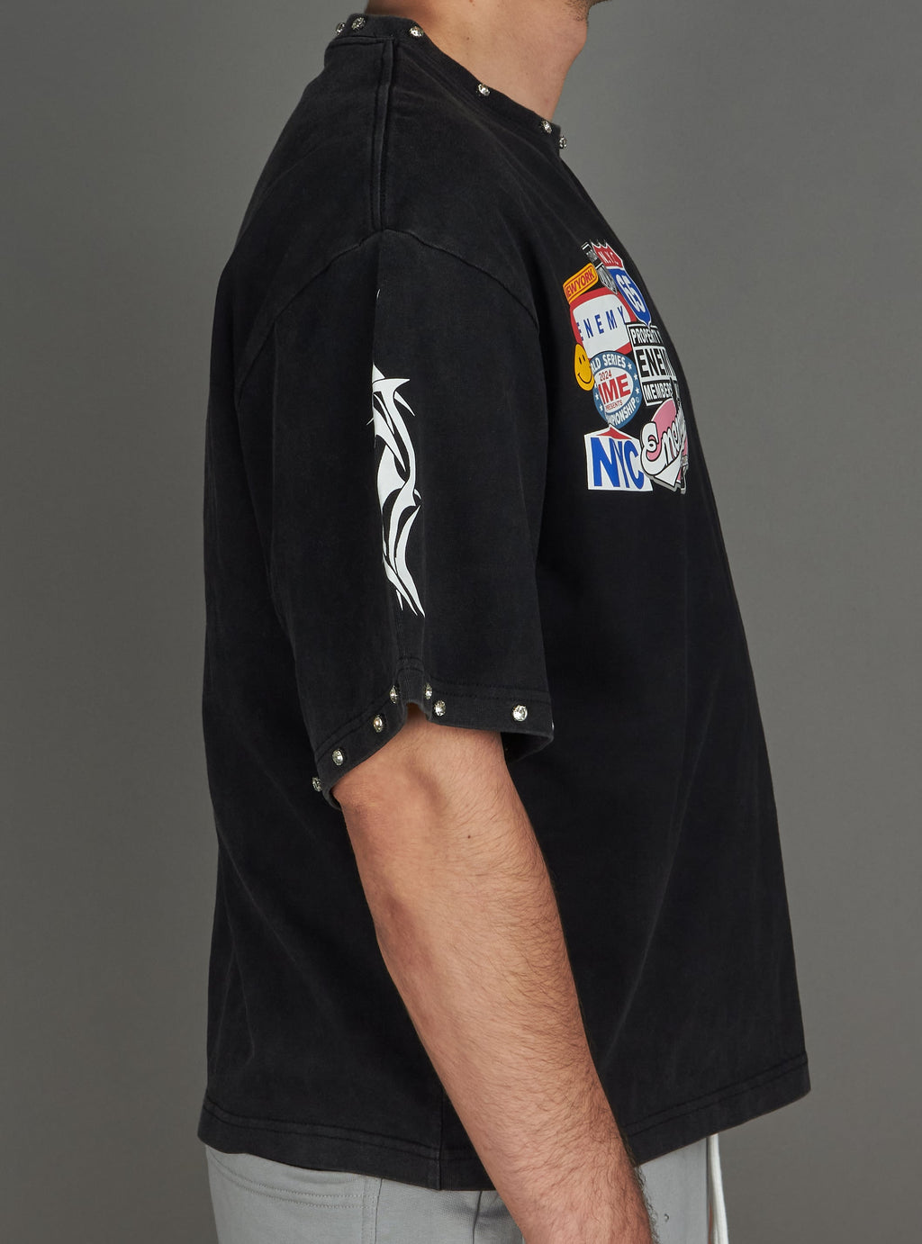 NME T-Shirt - Byron - Black - 316