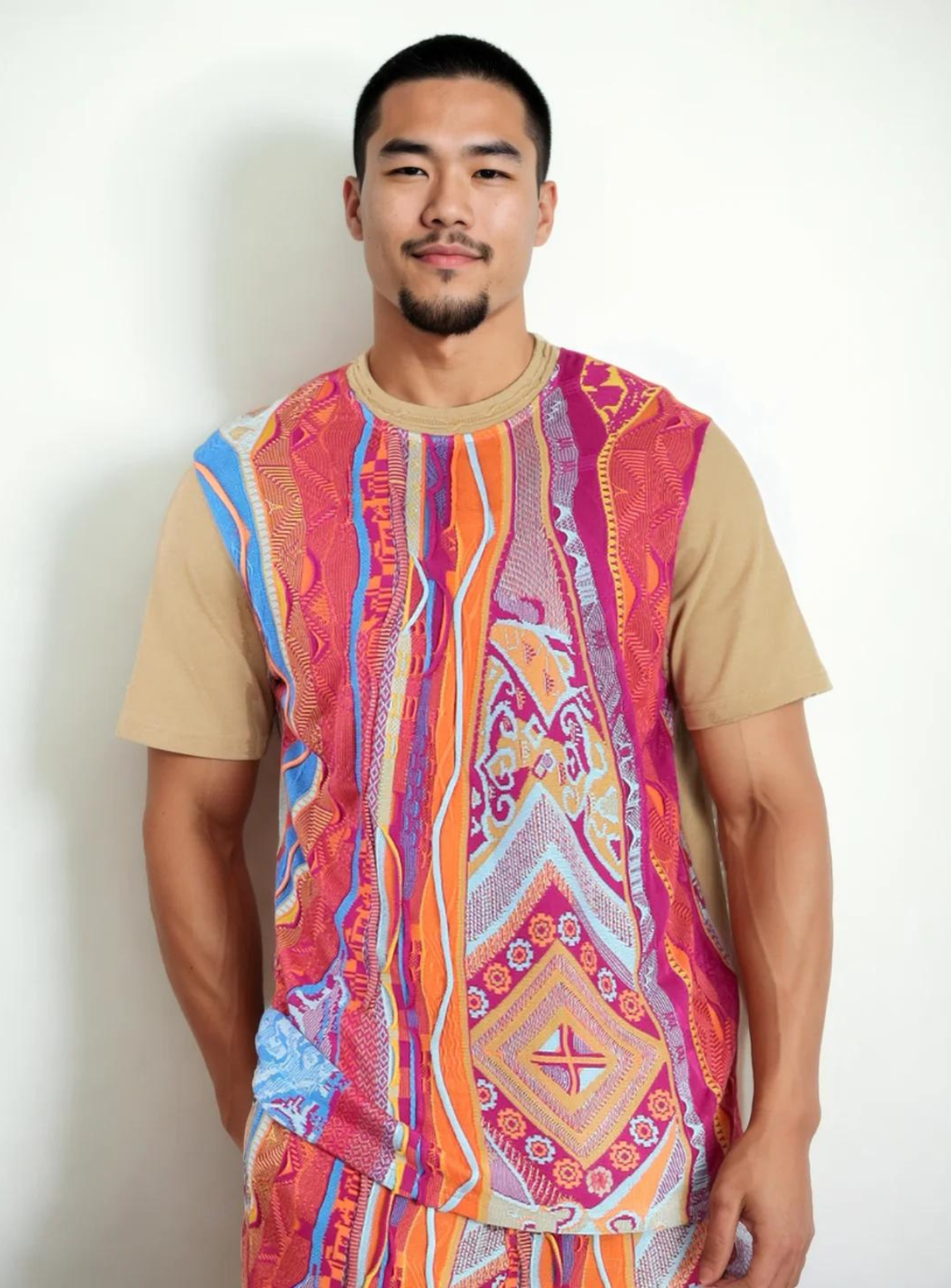 Coogi Shirt - Sweater-Pieced Tee - Cancun - CG-KT-114