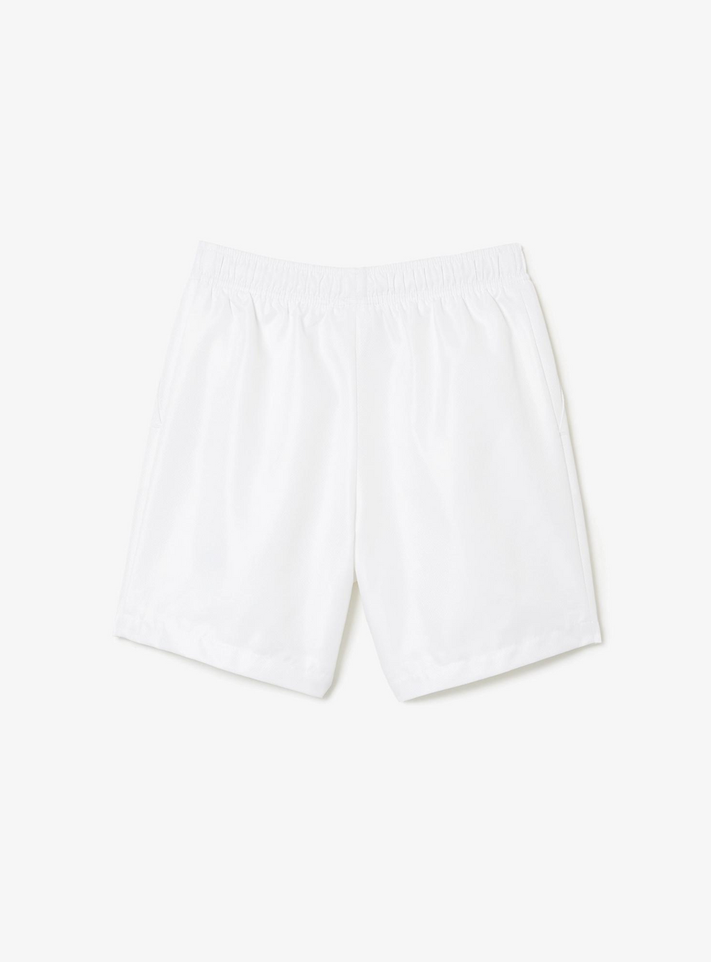 Lacoste Shorts -  Sport Diamond Taffeta - White 001 - GJ9820