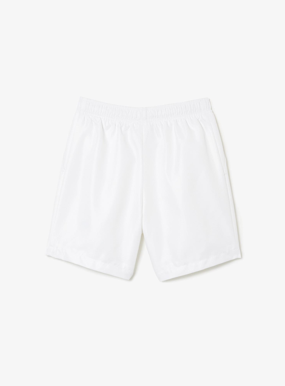 Lacoste Shorts -  Sport Diamond Taffeta - White 001 - GJ9820