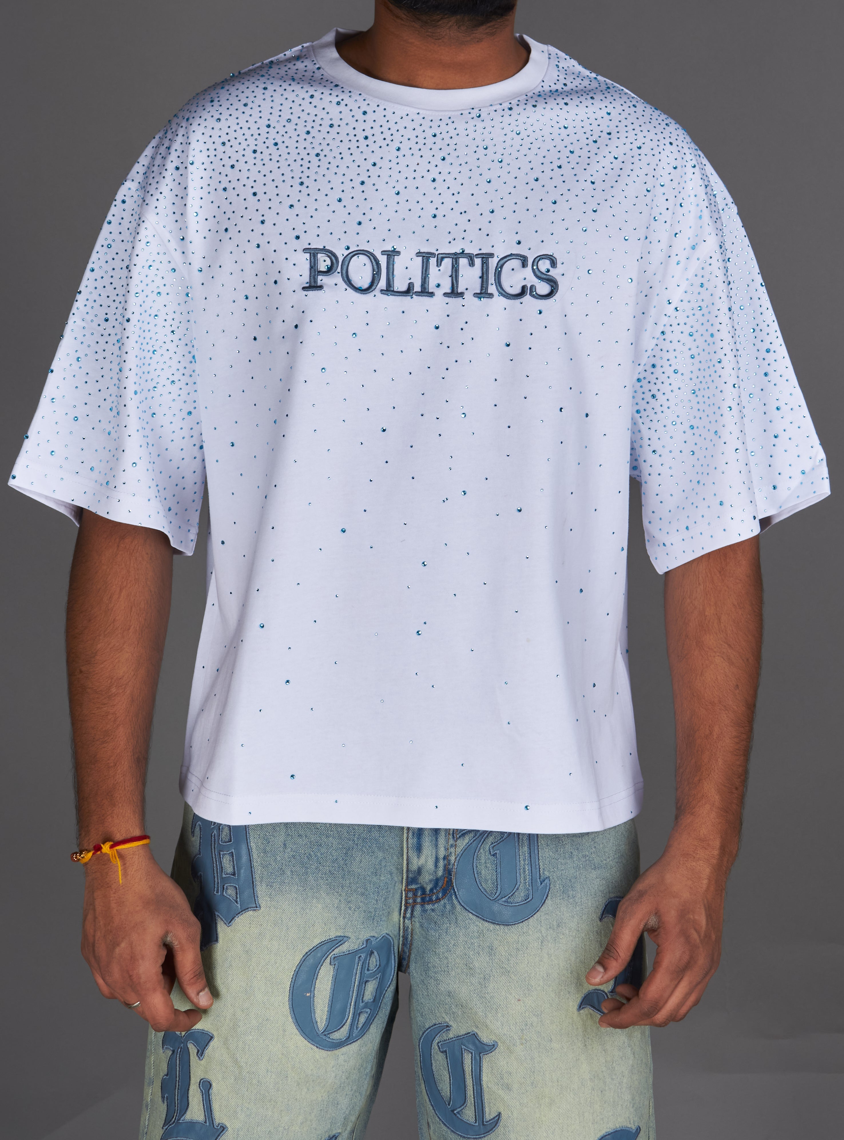 Politics Shirt - Bingley - Blue Wash - 927