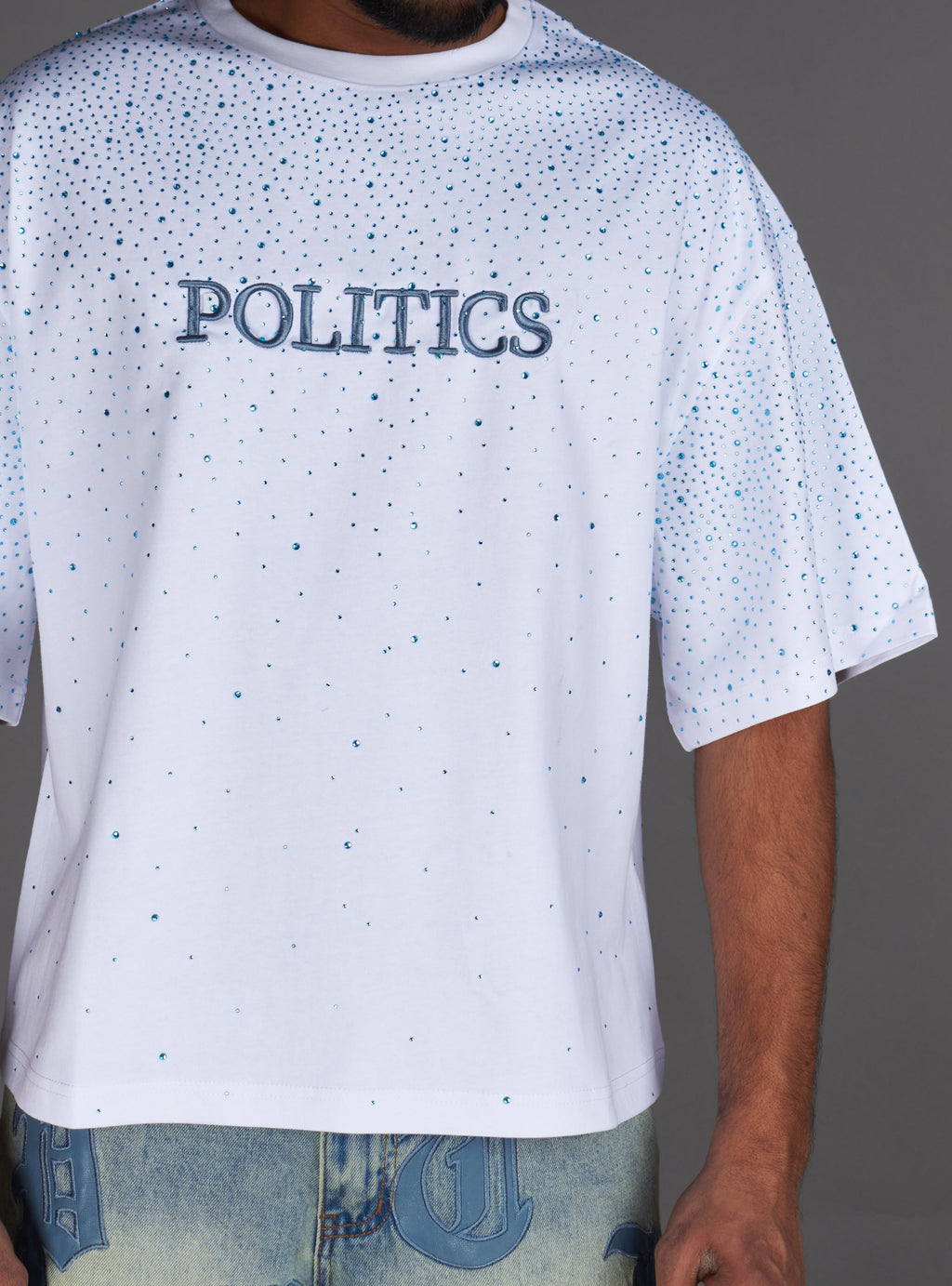 Politics Shirt - Bingley - Blue Wash - 927
