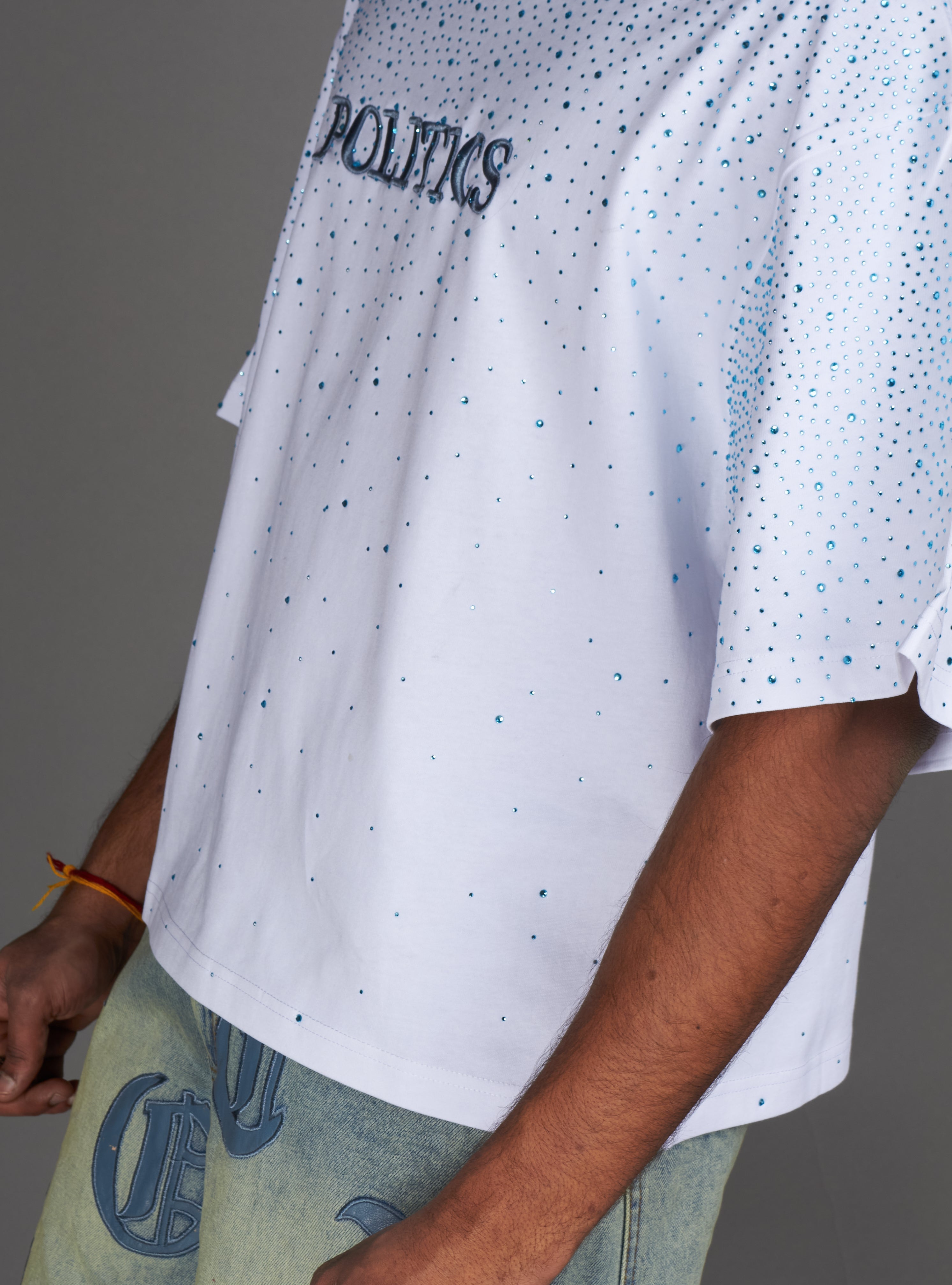 Politics Shirt - Bingley - Blue Wash - 927