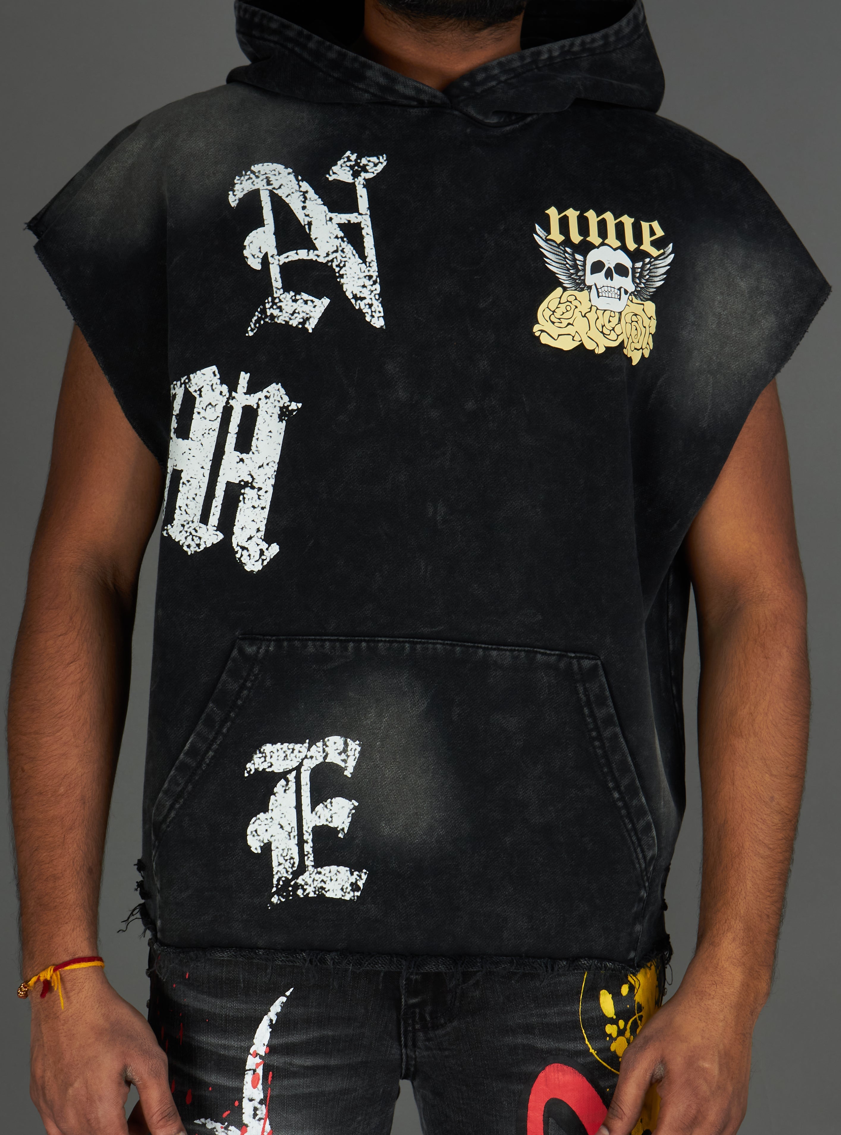 NME Hoodie - ClothierT - Black - 149