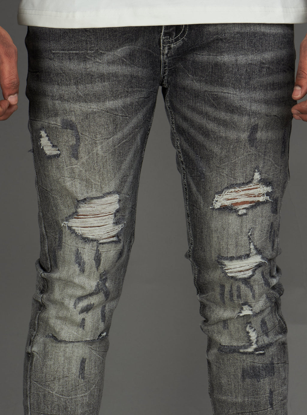 Politics Jeans - Fred - Grey Wash - 901