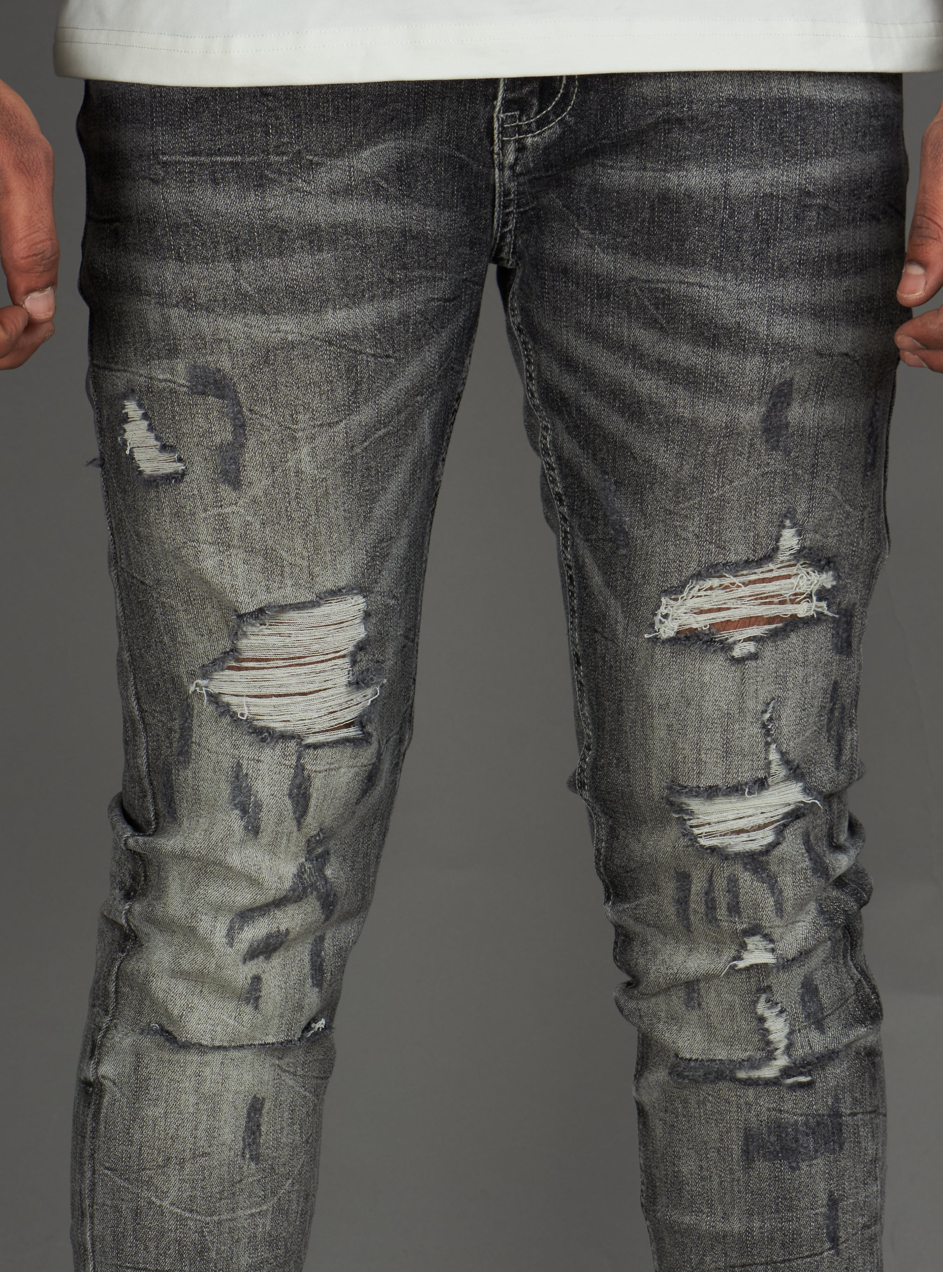 Politics Jeans - Fred - Grey Wash - 901