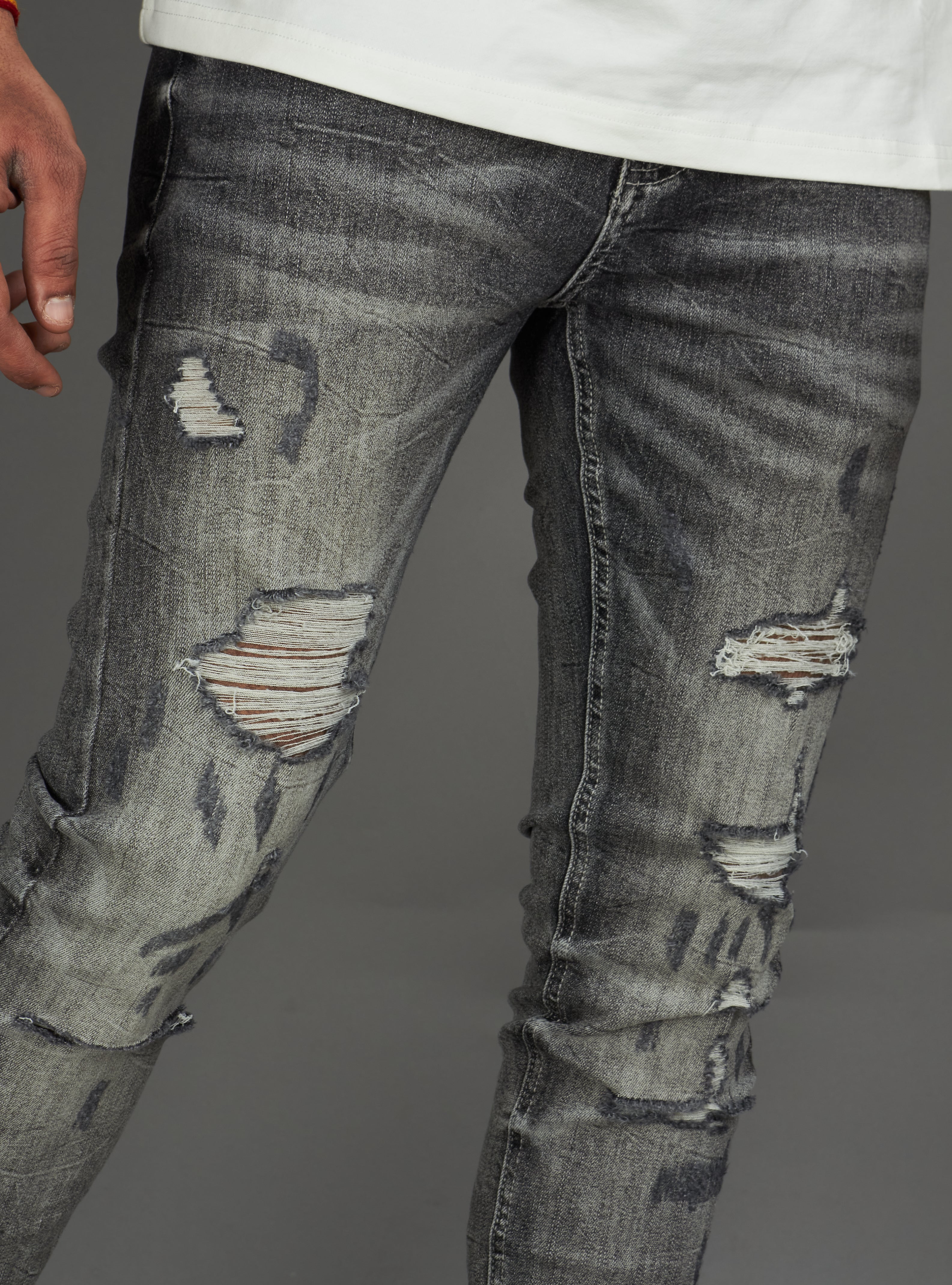 Politics Jeans - Fred - Grey Wash - 901