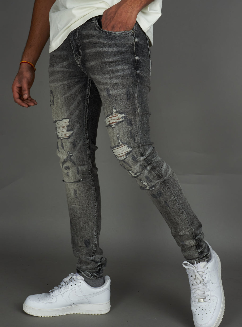 Politics Jeans - Fred - Grey Wash - 901