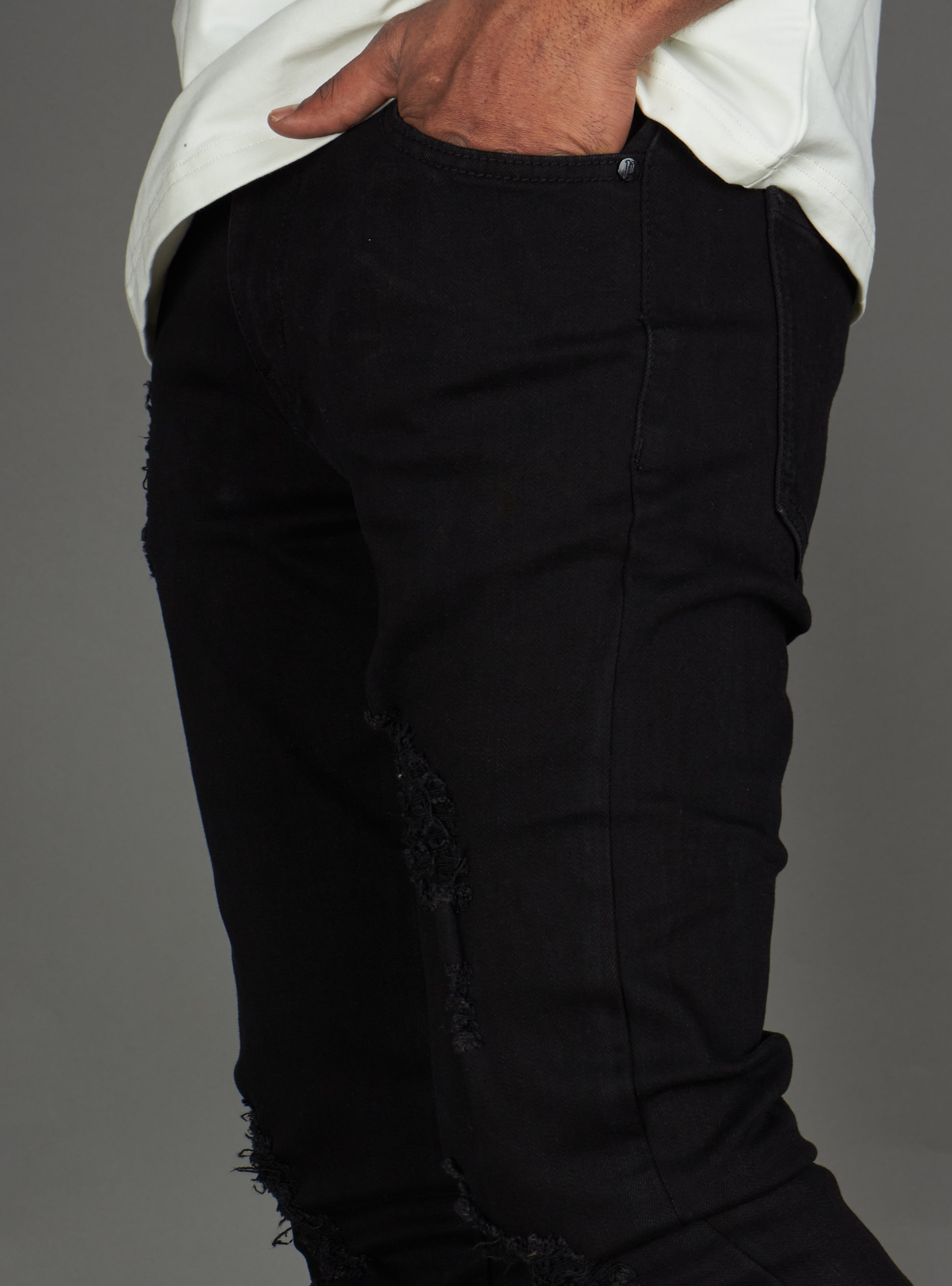 Politics Jeans - George - Black Wash - 239