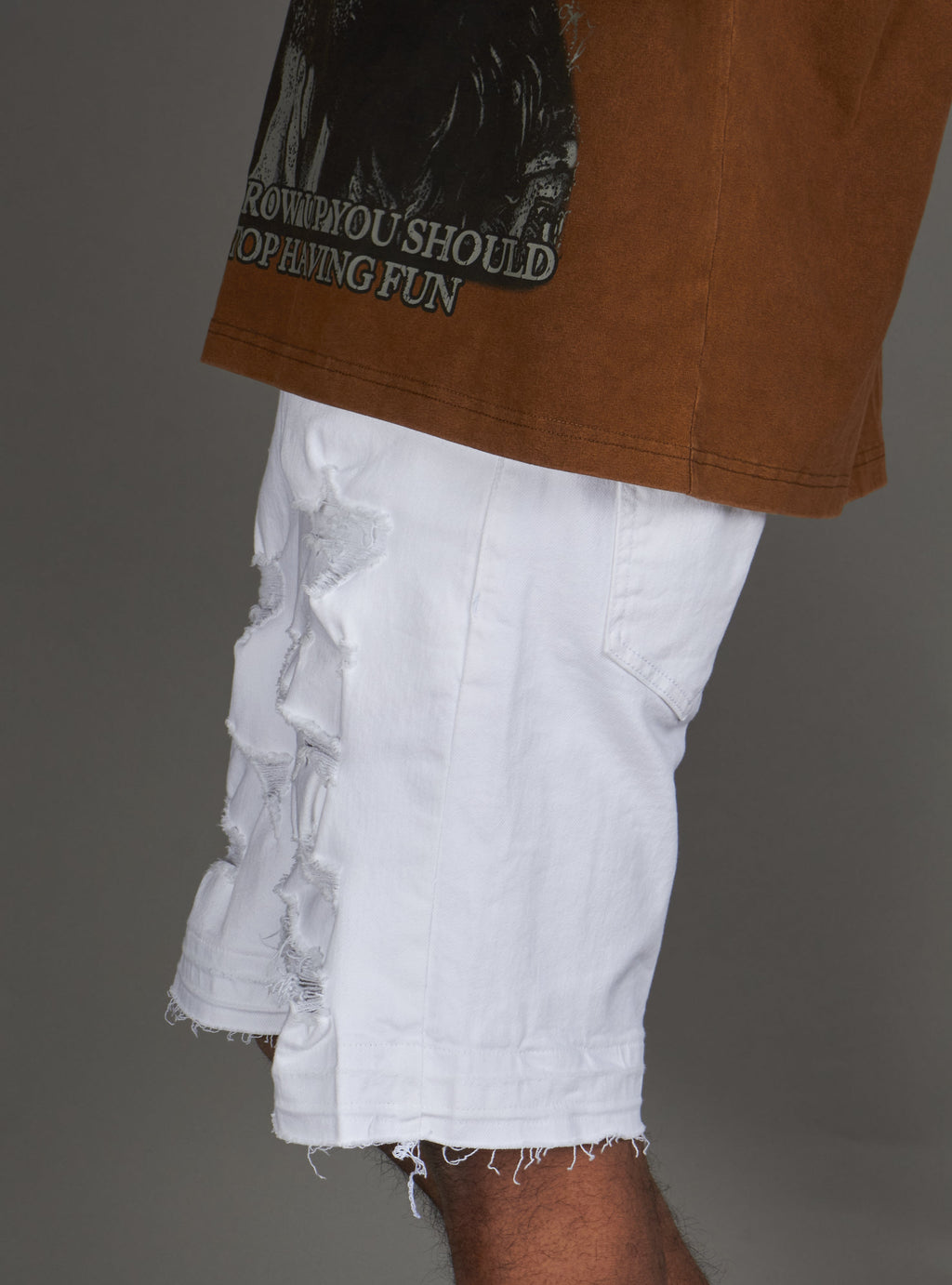 NME Shorts - Maureen -  White Wash - 455