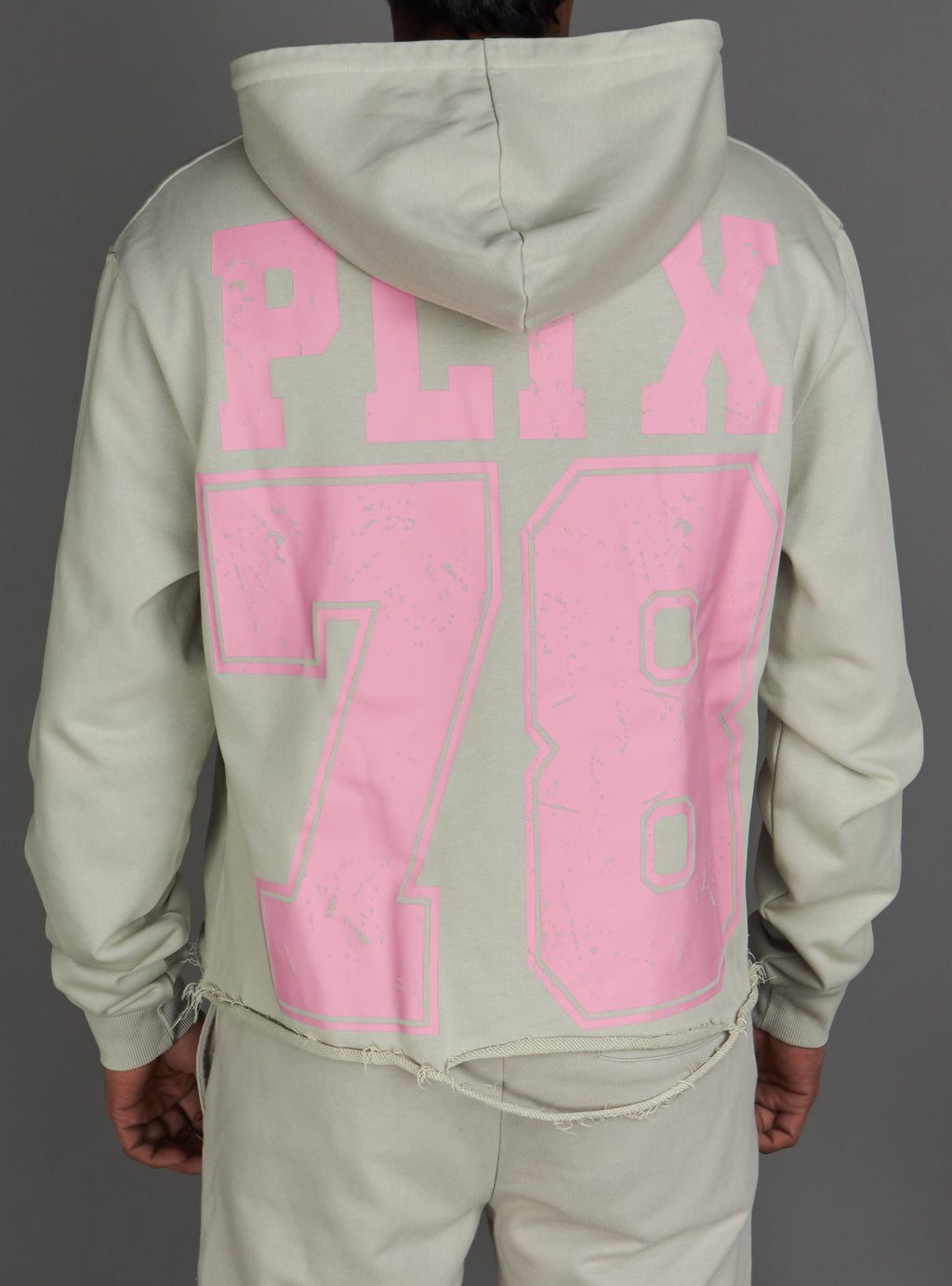 Politics Hoodie - Ruth - Grey Wash - 021