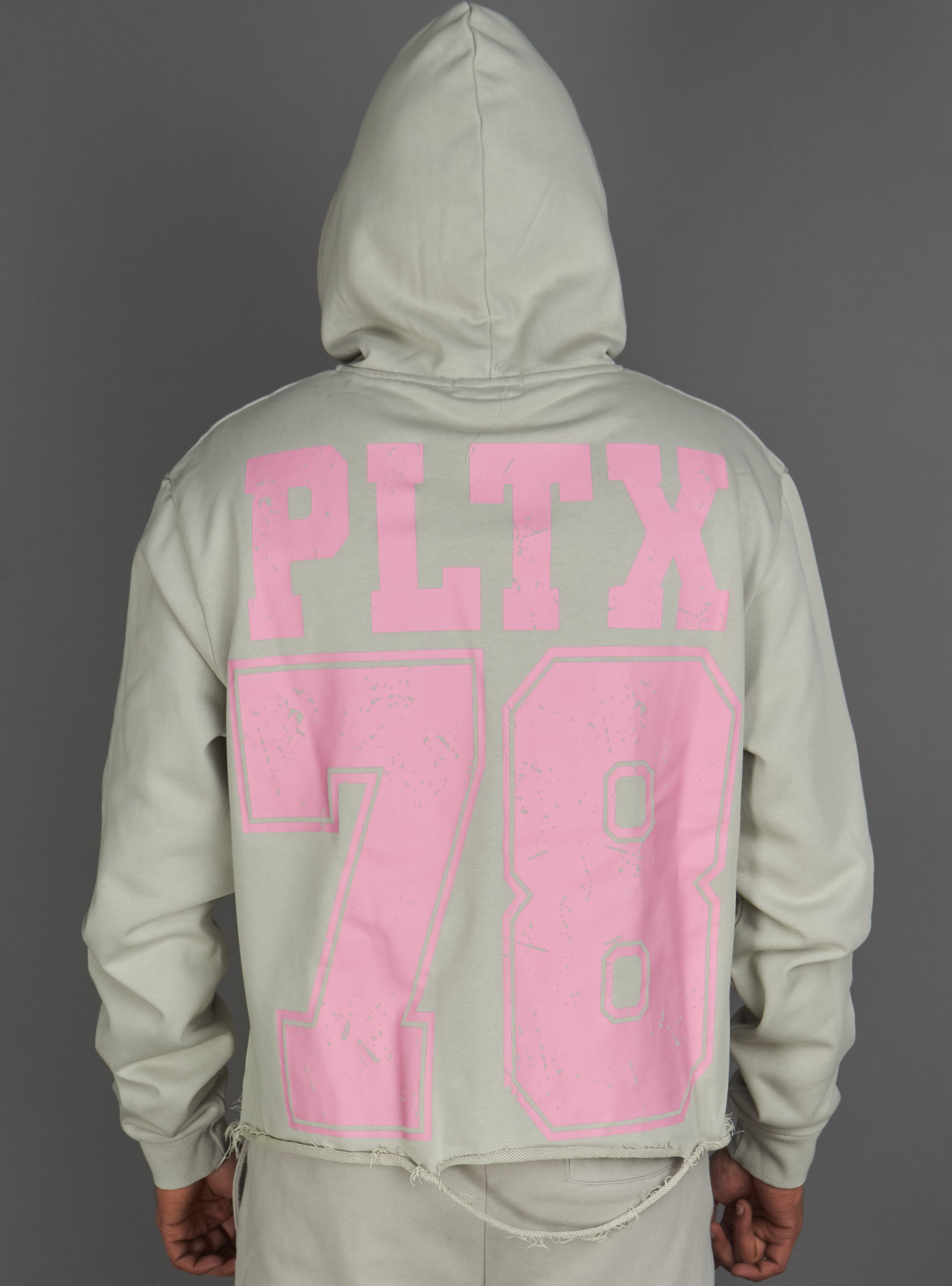 Politics Hoodie - Ruth - Grey Wash - 021