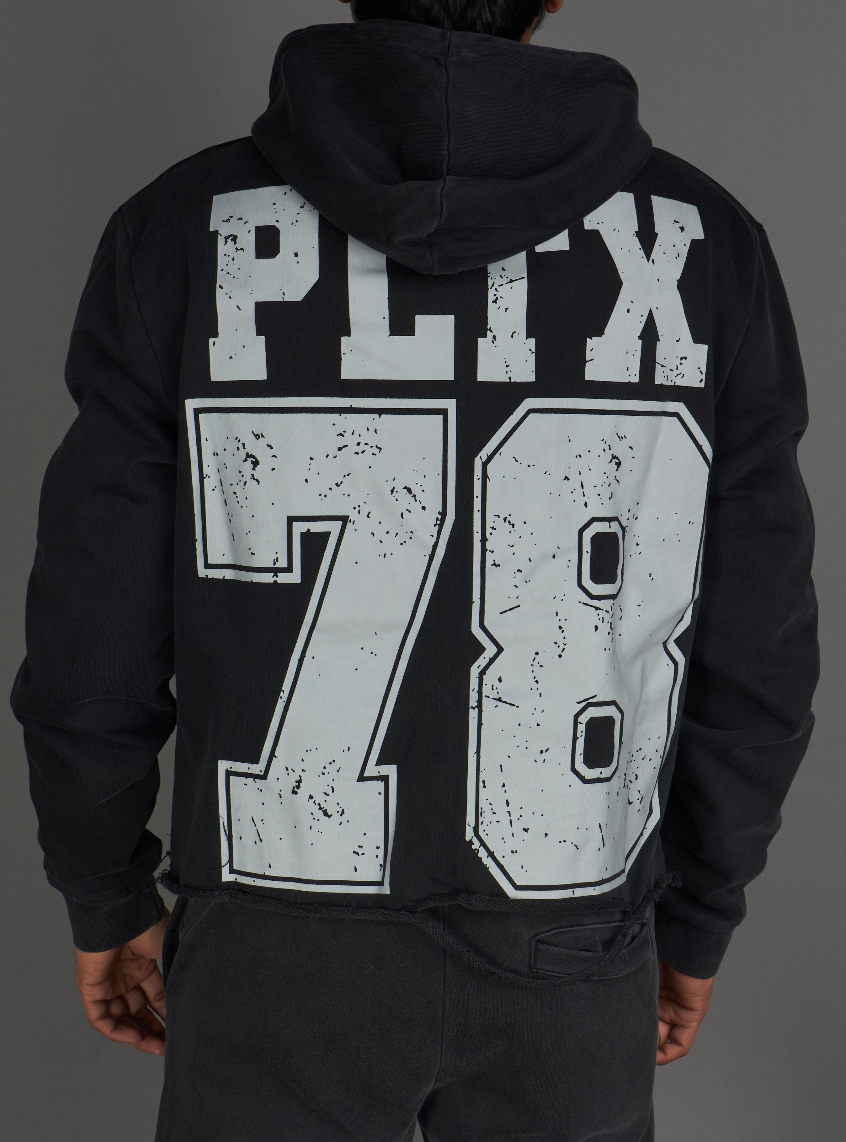 Politics Hoodie - Ruth - Black Wash - 110