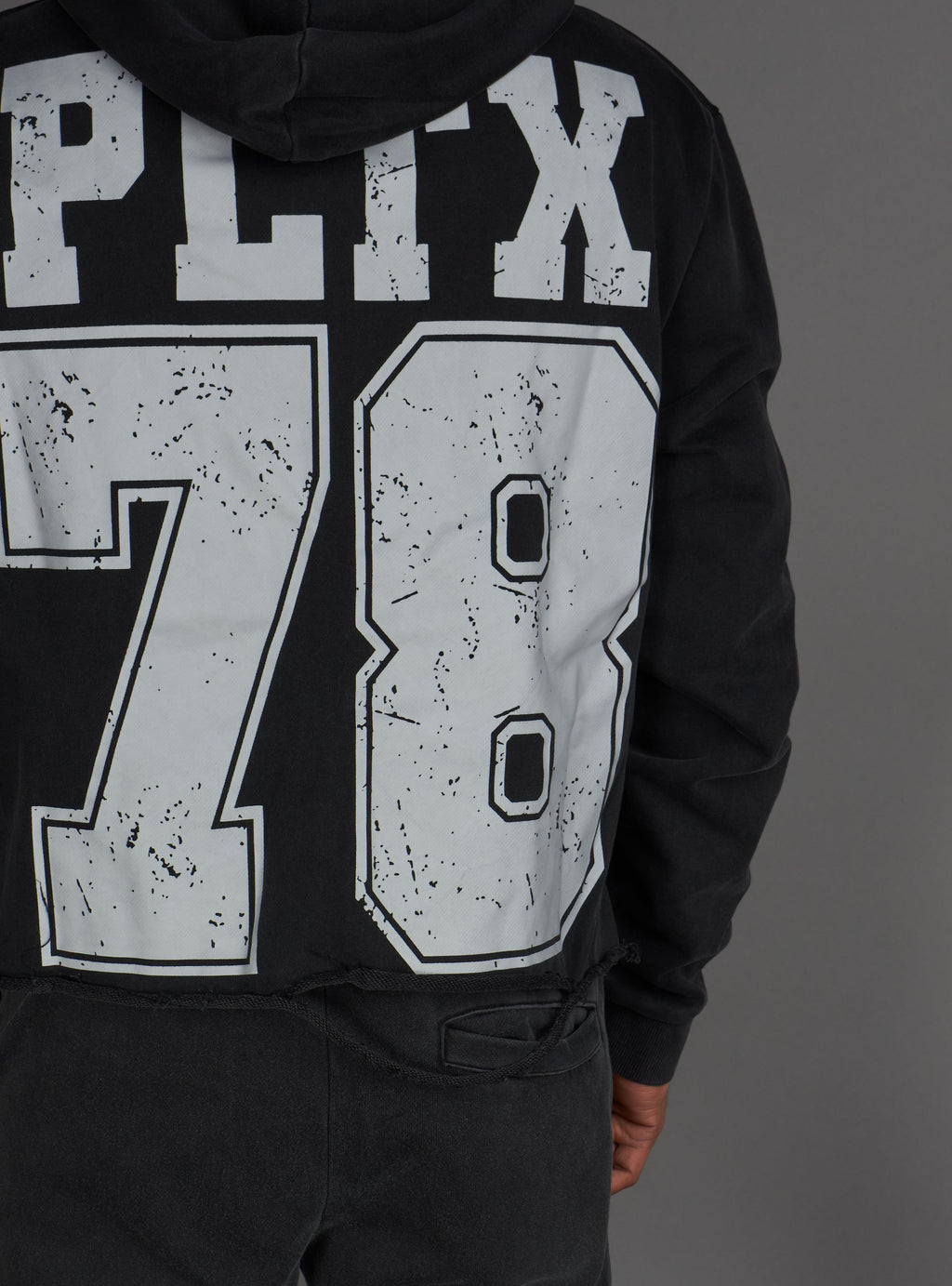 Politics Hoodie - Ruth - Black Wash - 110