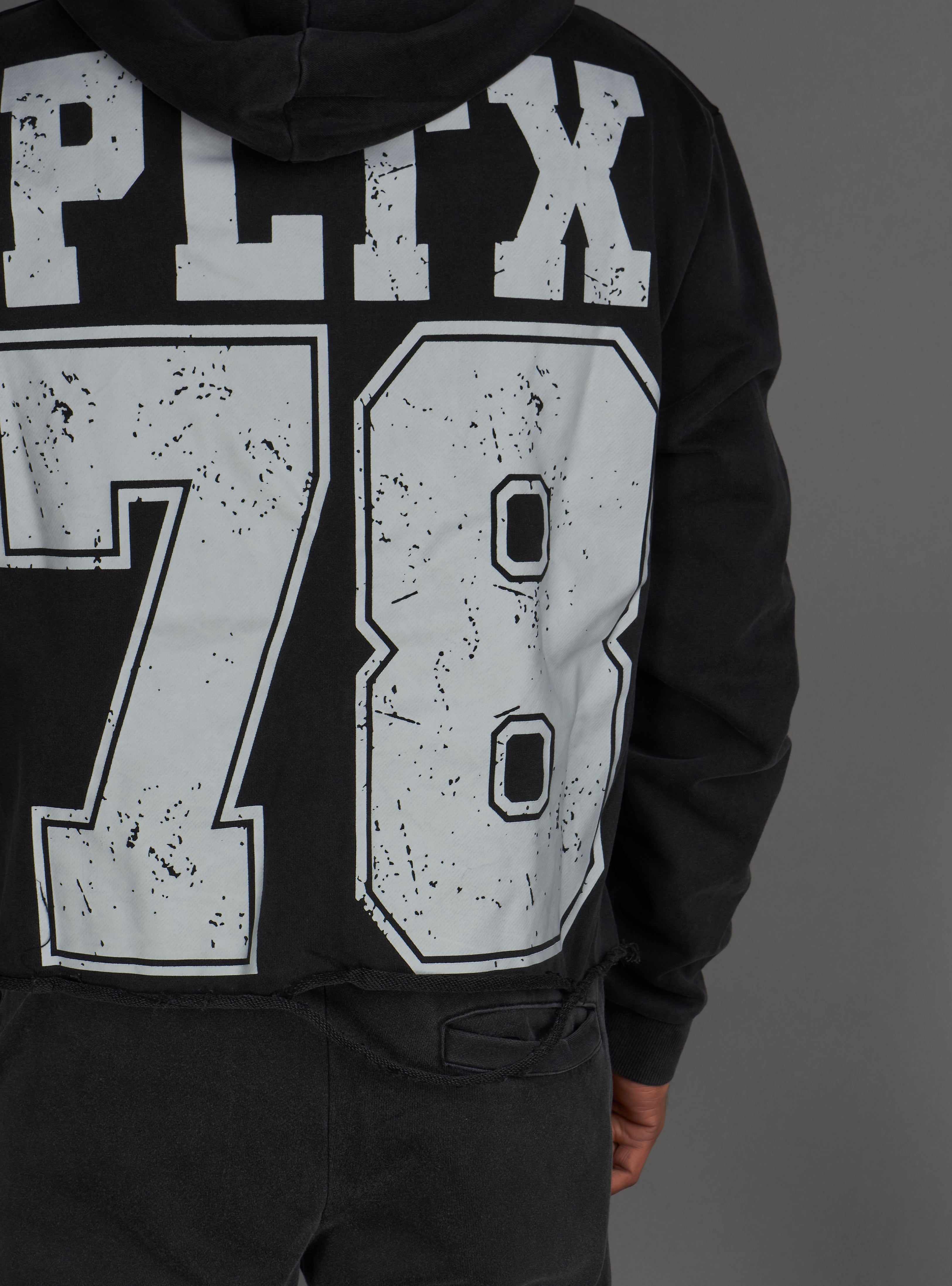 Politics Hoodie - Ruth - Black Wash - 110