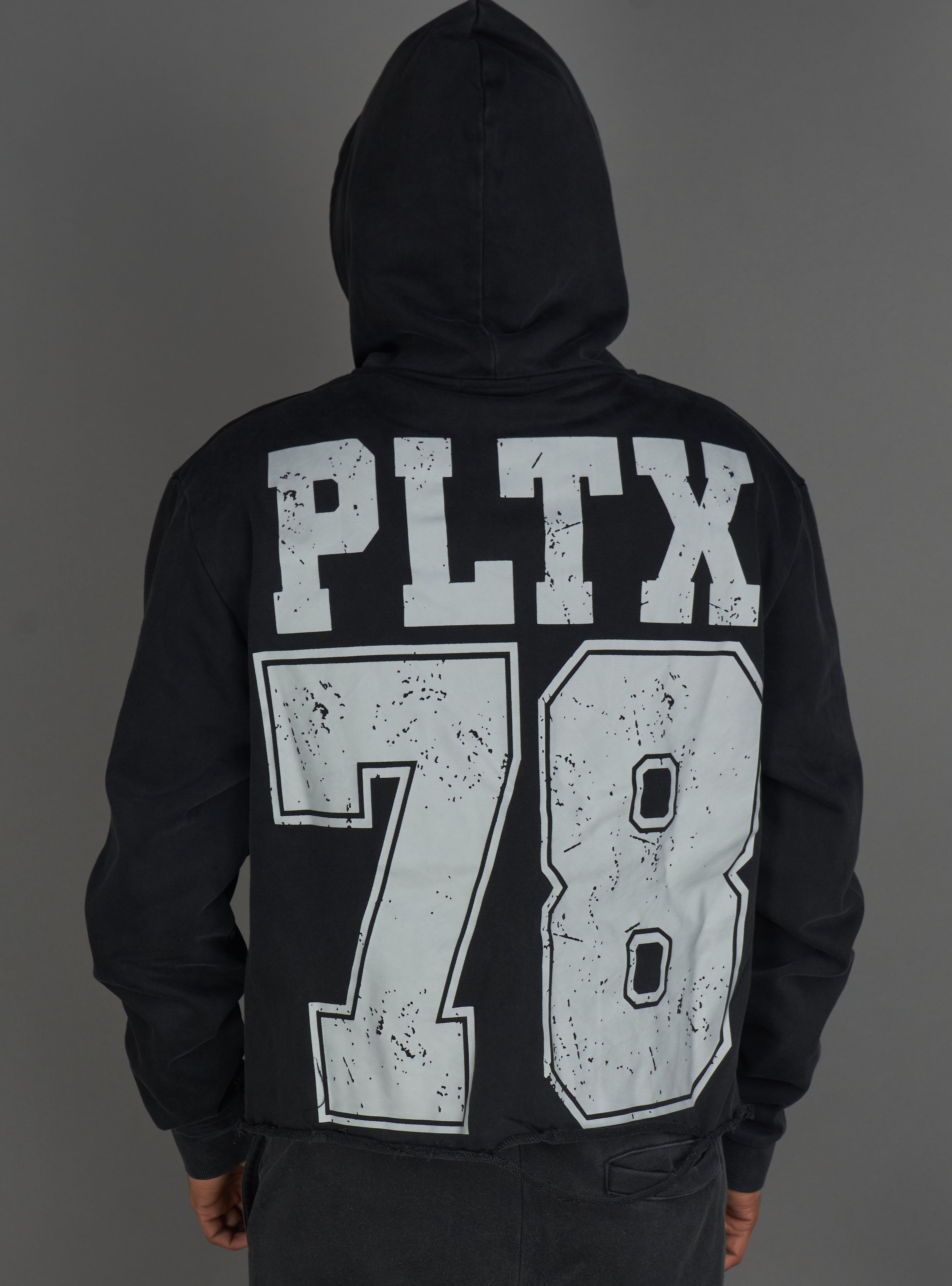 Politics Hoodie - Ruth - Black Wash - 110
