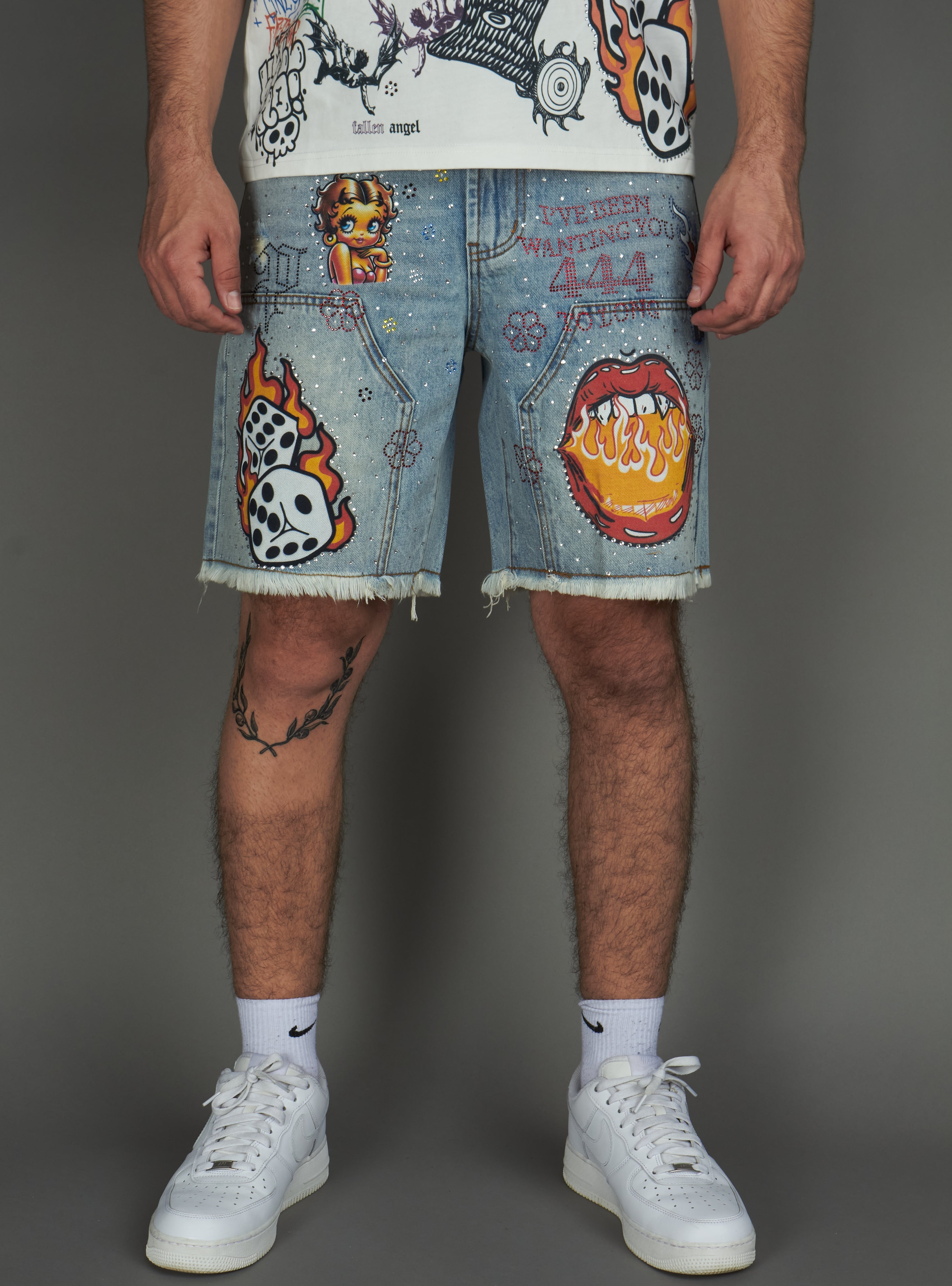 Politics Shorts - Austin - Blue Wash - 250