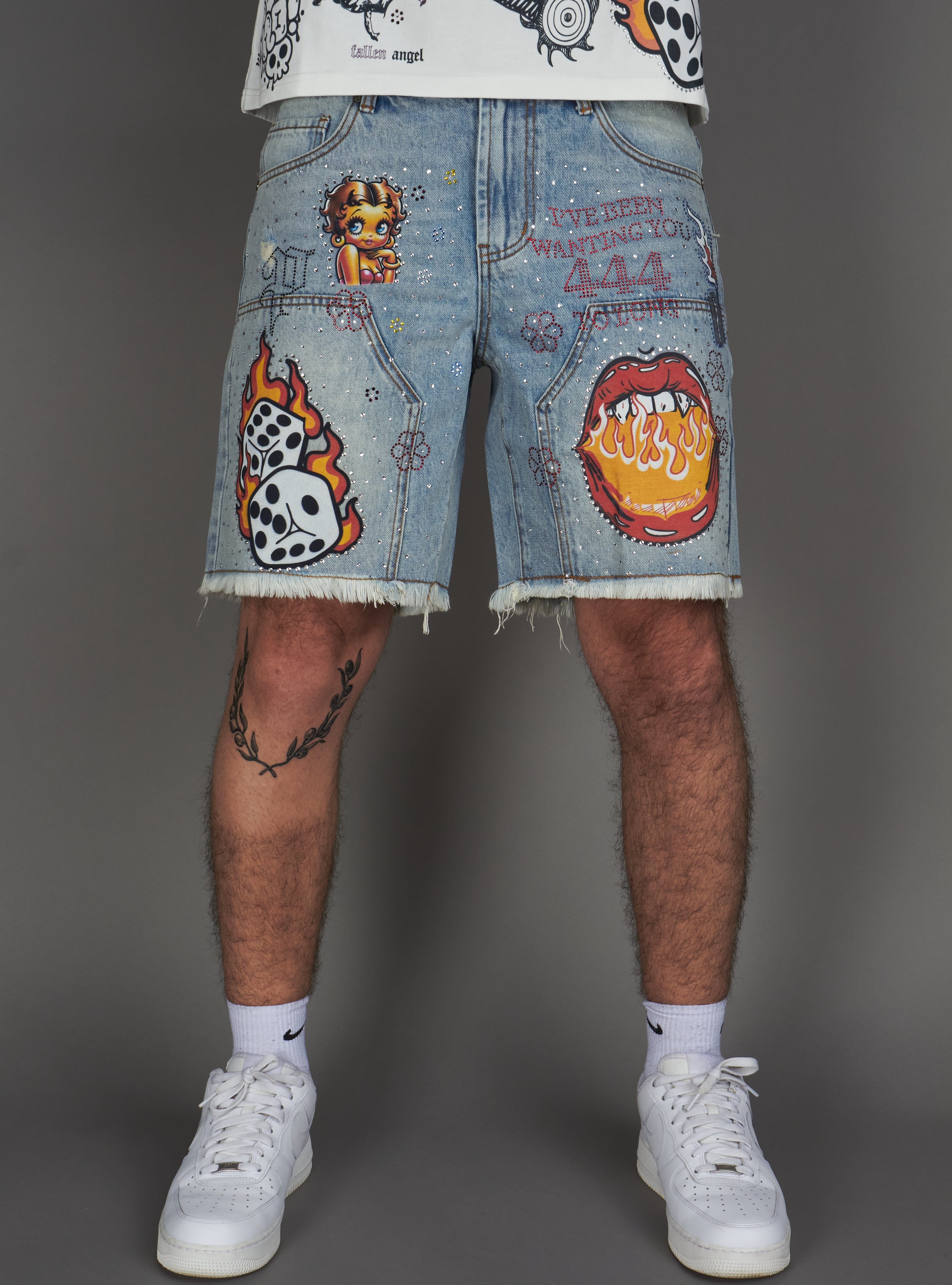 Politics Shorts - Austin - Blue Wash - 250