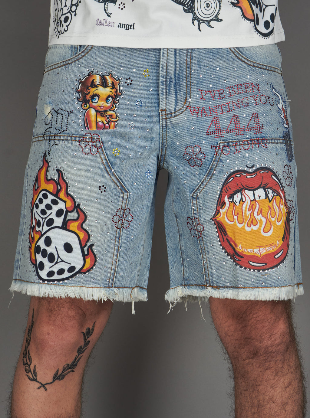 Politics Shorts - Austin - Blue Wash - 250