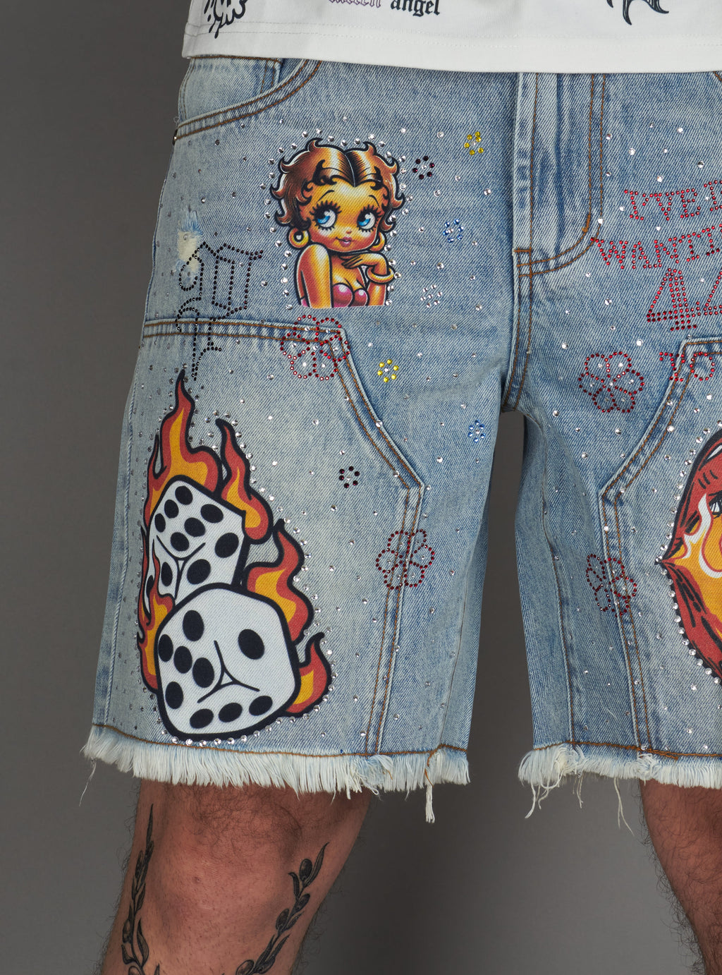 Politics Shorts - Austin - Blue Wash - 250