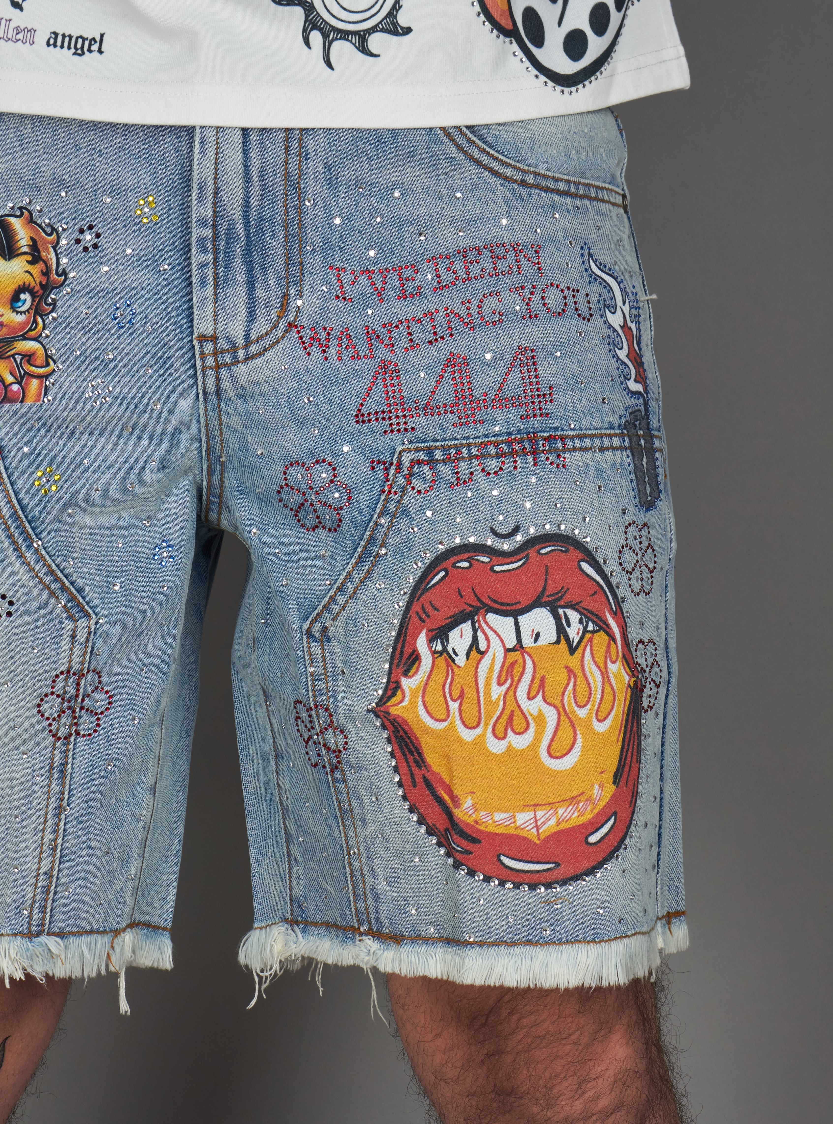 Politics Shorts - Austin - Blue Wash - 250