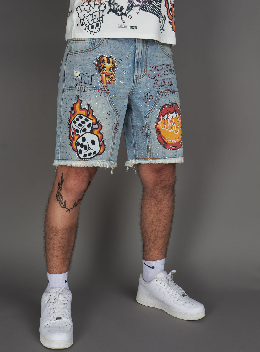 Politics Shorts - Austin - Blue Wash - 250