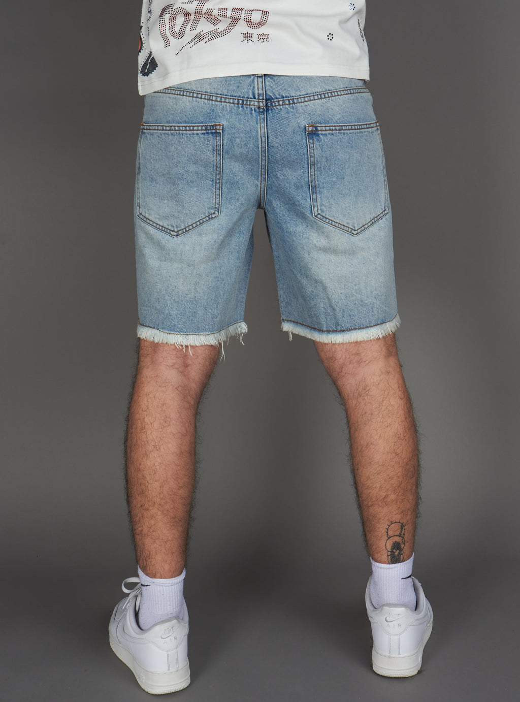 Politics Shorts - Austin - Blue Wash - 250