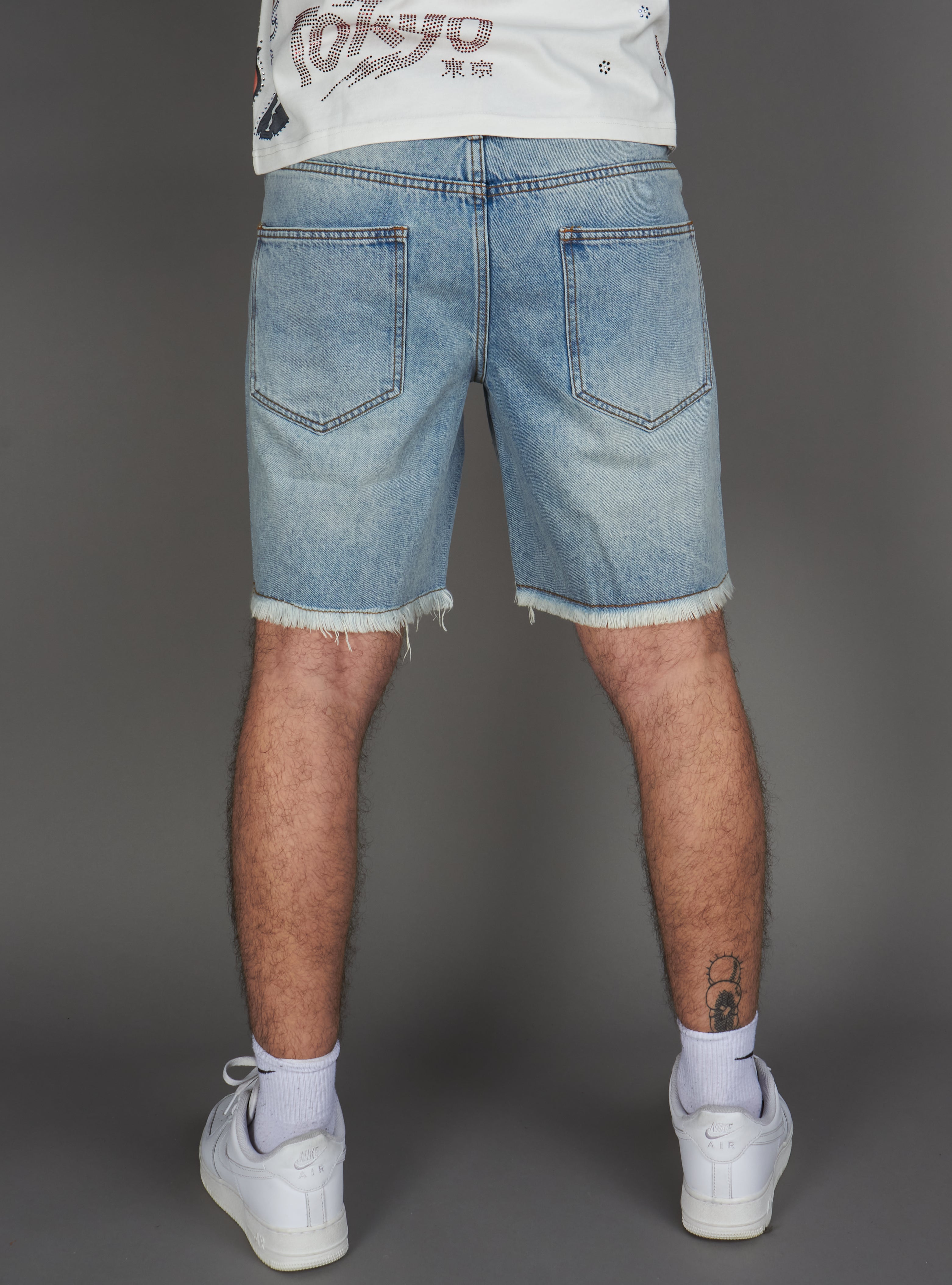 Politics Shorts - Austin - Blue Wash - 250