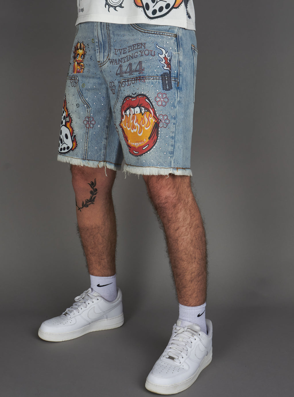 Politics Shorts - Austin - Blue Wash - 250