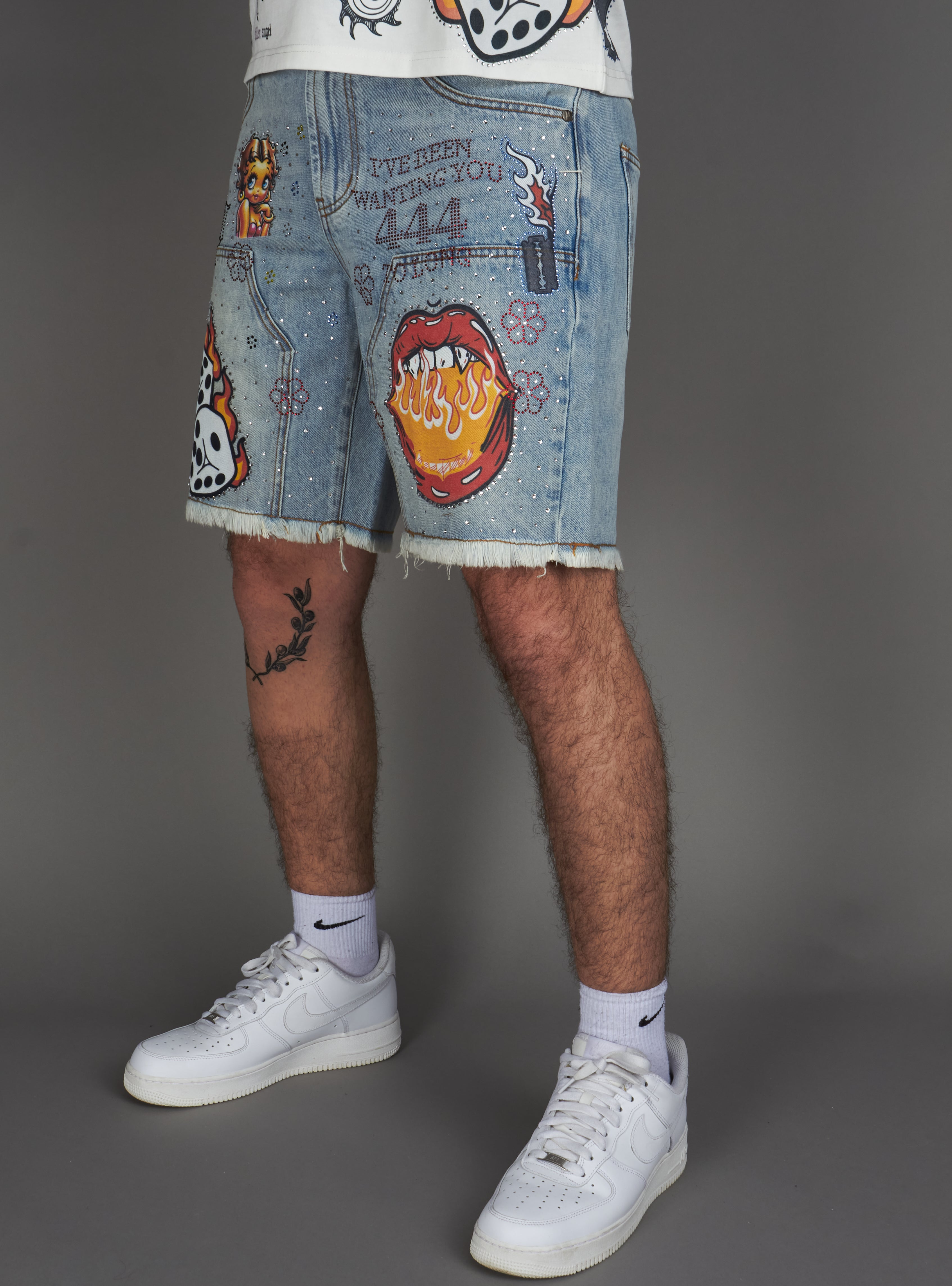 Politics Shorts - Austin - Blue Wash - 250