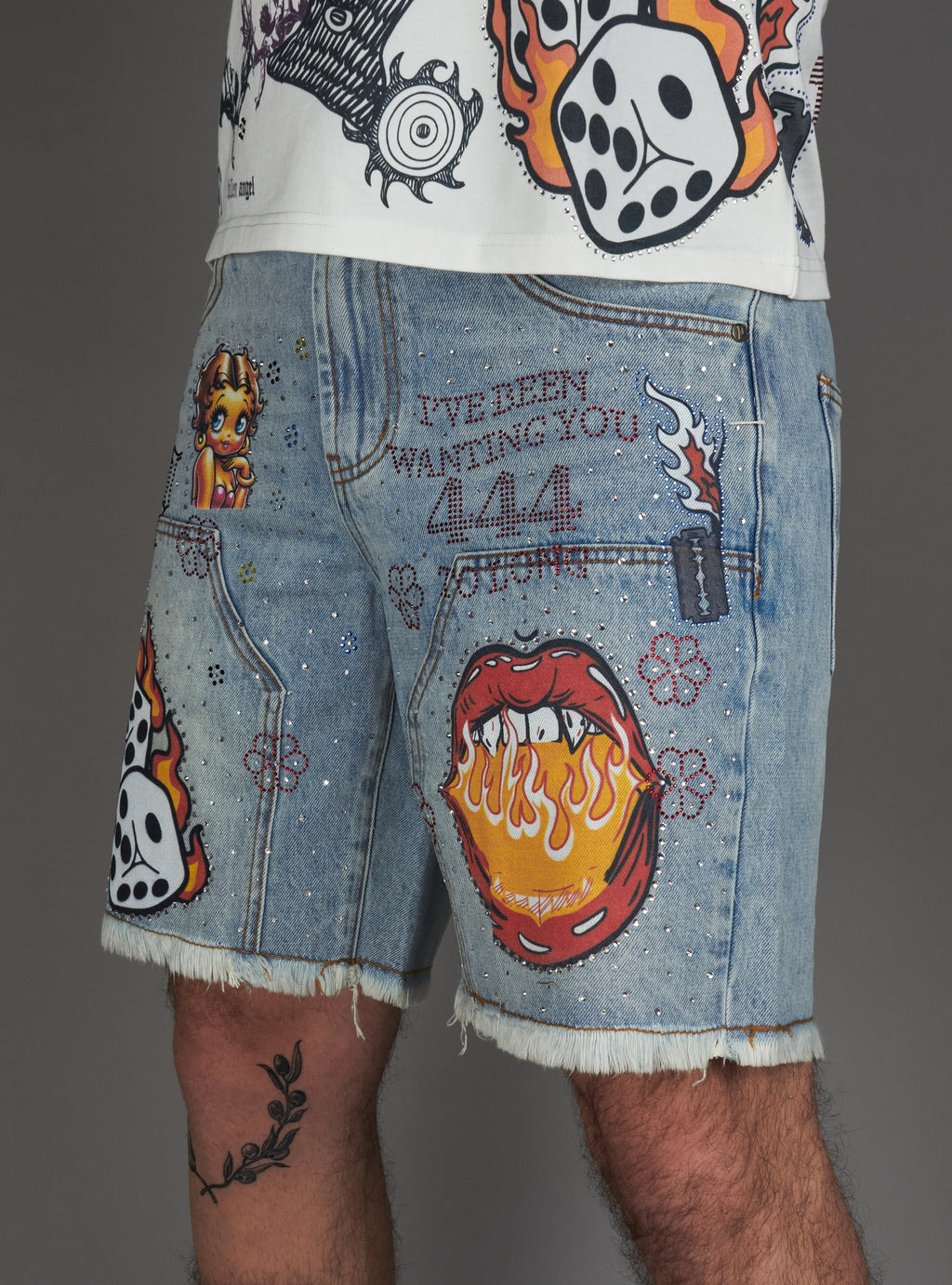 Politics Shorts - Austin - Blue Wash - 250