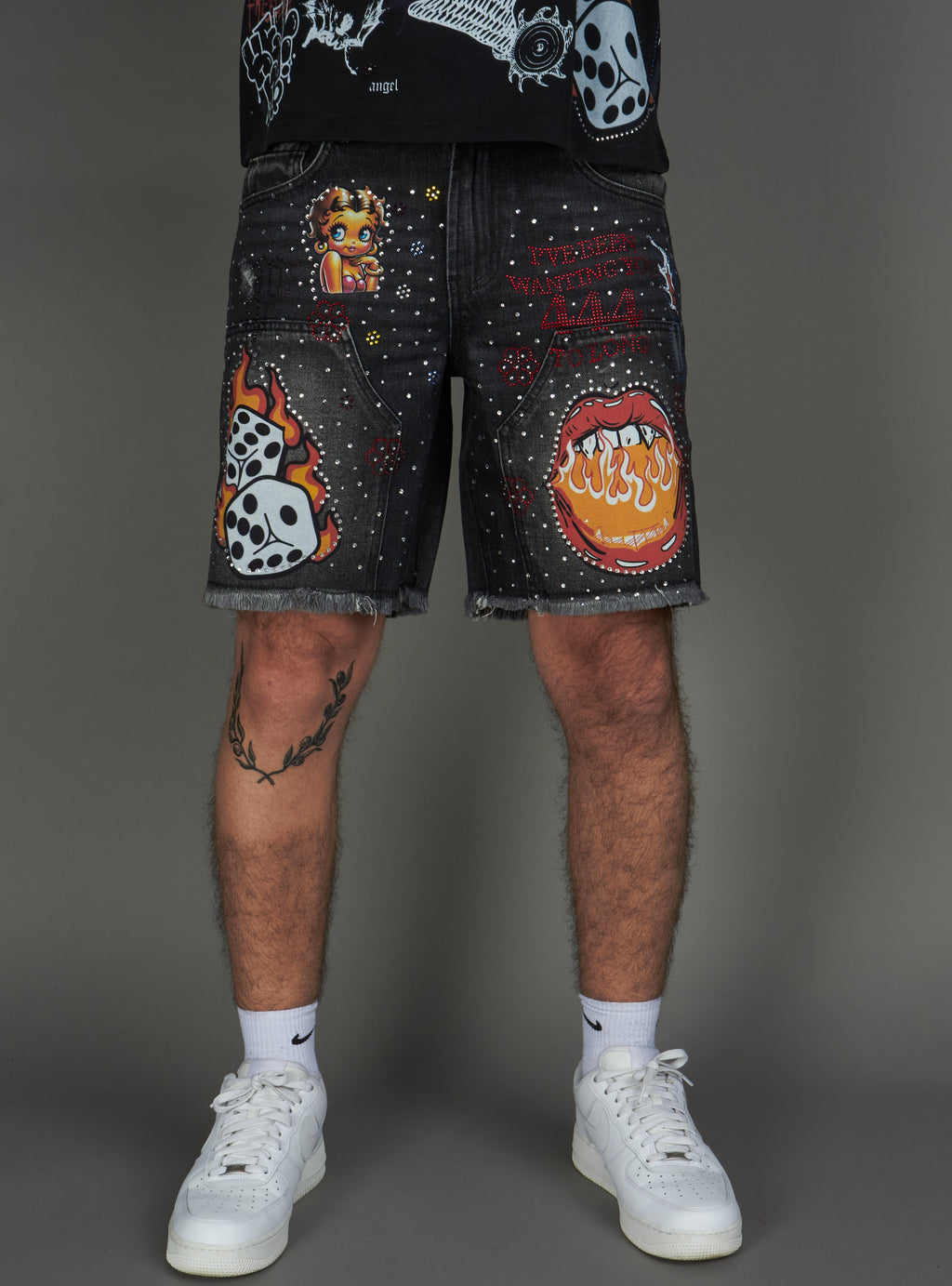 Politics Shorts - Austin - Black Wash - 337