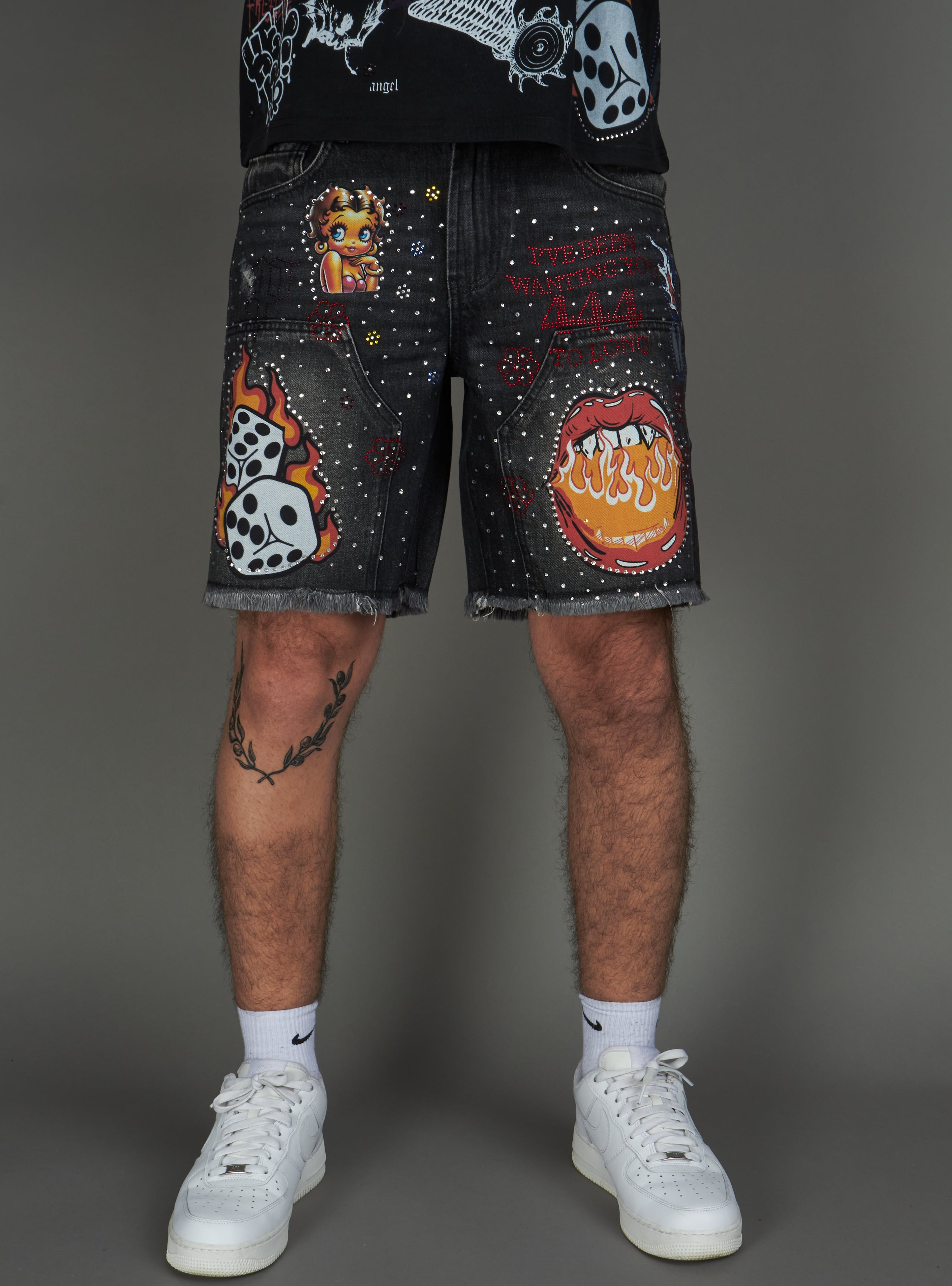 Politics Shorts - Austin - Black Wash - 337