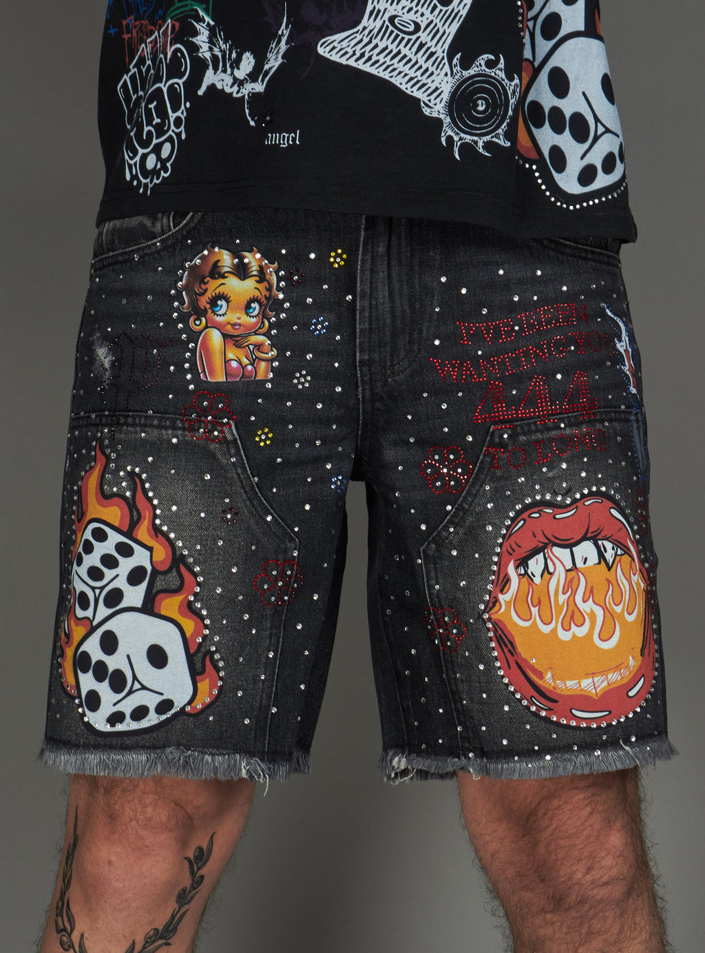 Politics Shorts - Austin - Black Wash - 337